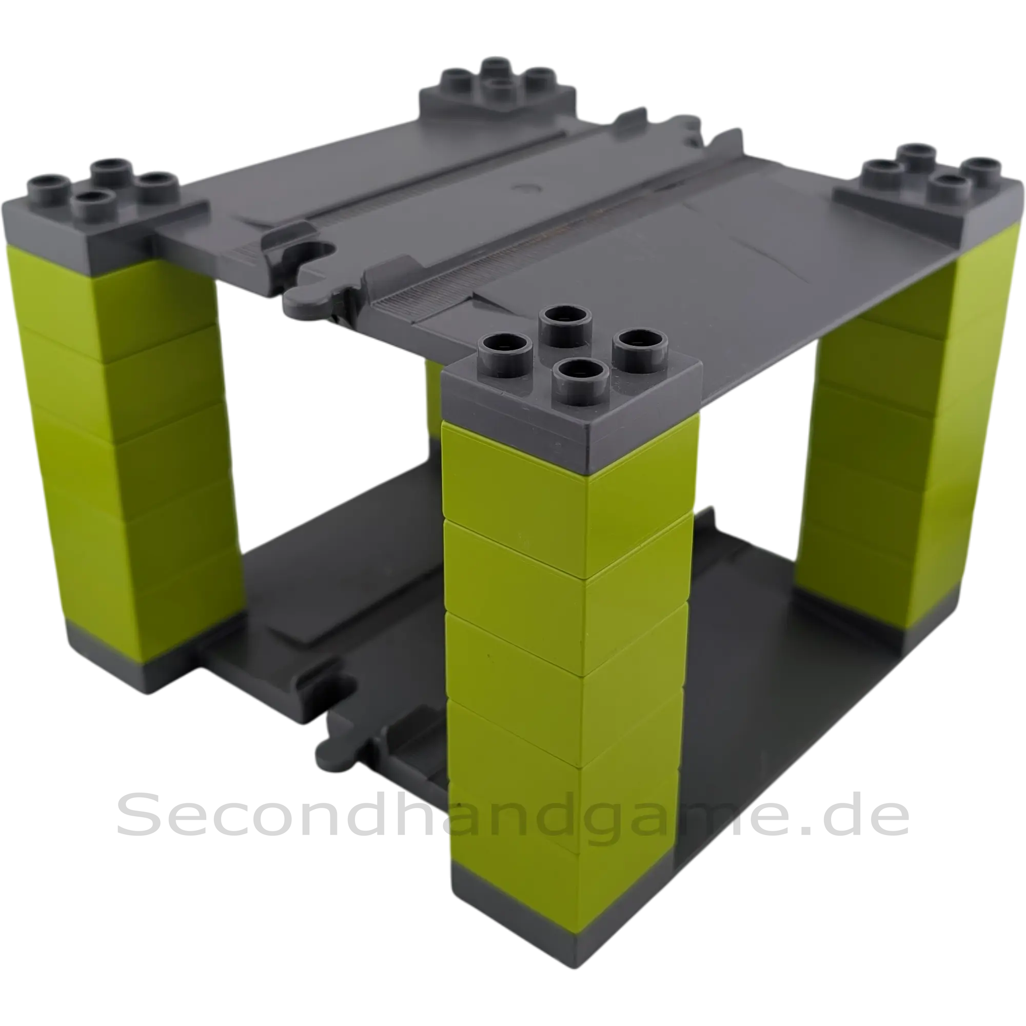 Lego Duplo Waschstraße Parkhaus Brücke Grau Hellgrün