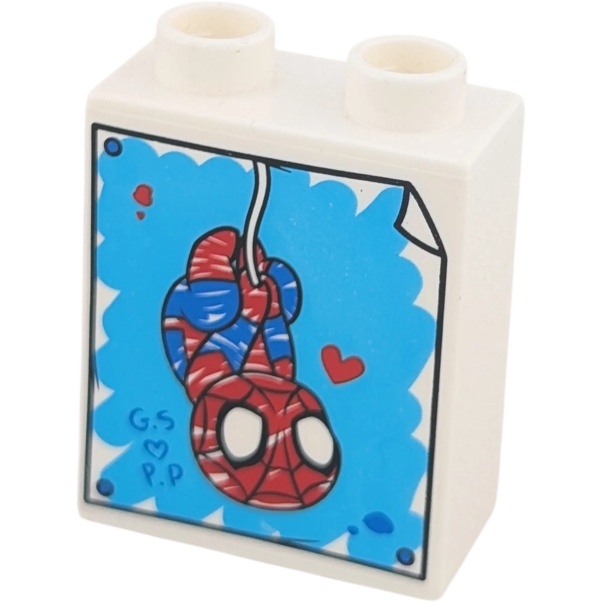 Lego Duplo 4066 Weiß mit Spiderman