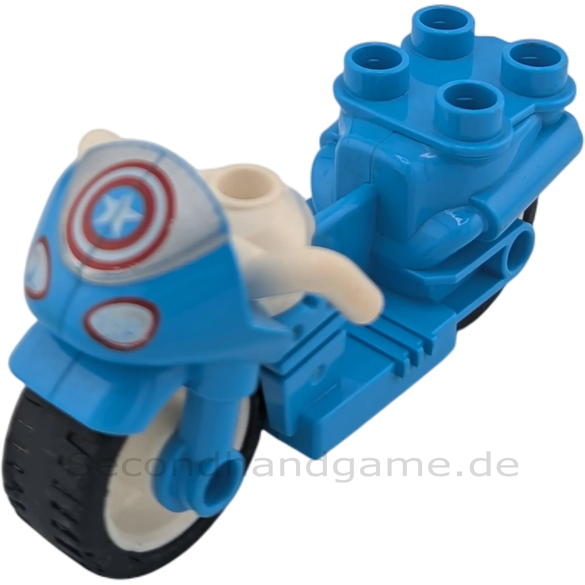 Lego Duplo Motorrad Mofa Hellblau Spiderman