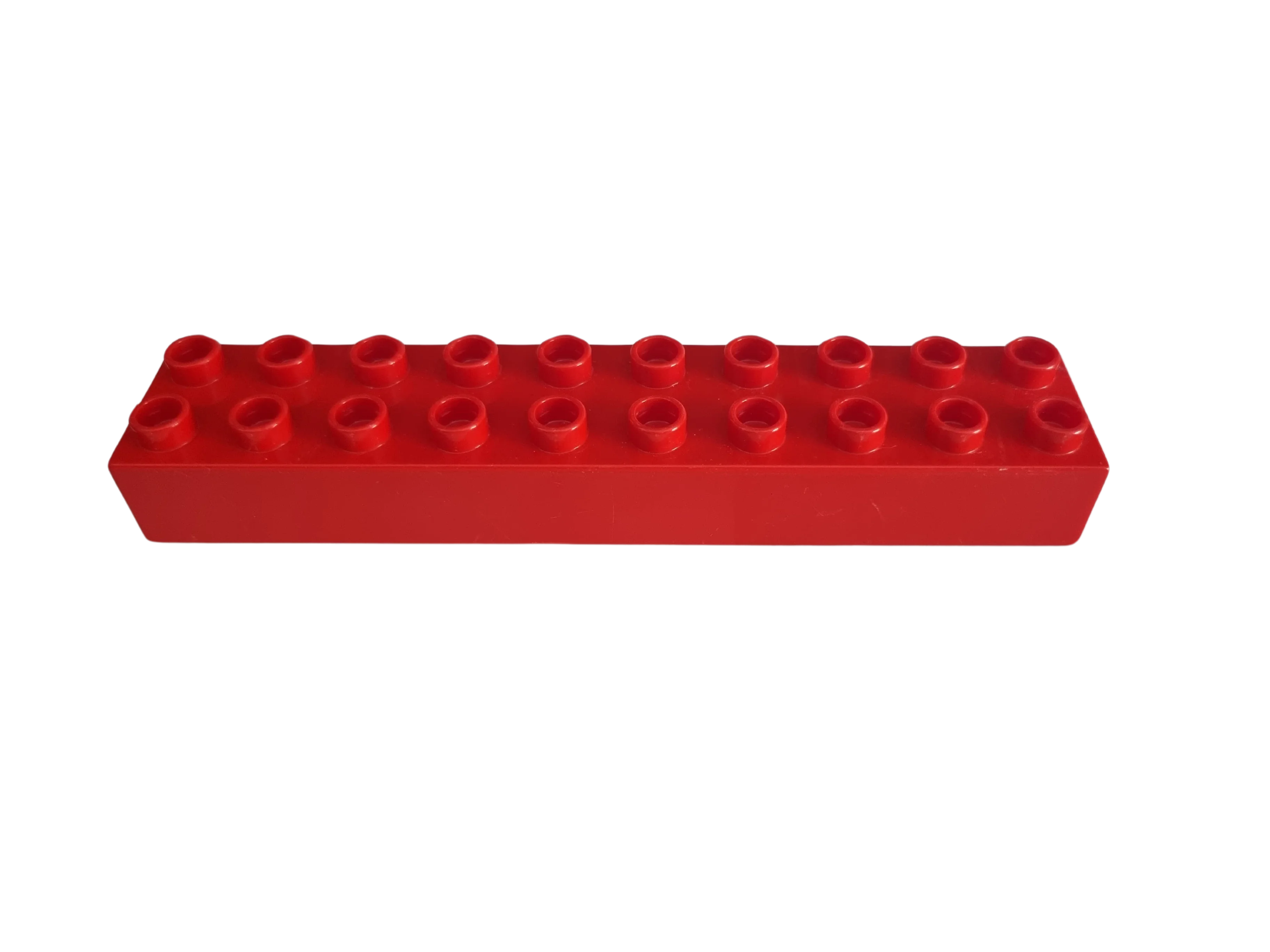 Lego Duplo 2x10 Baustein 2291 Rot