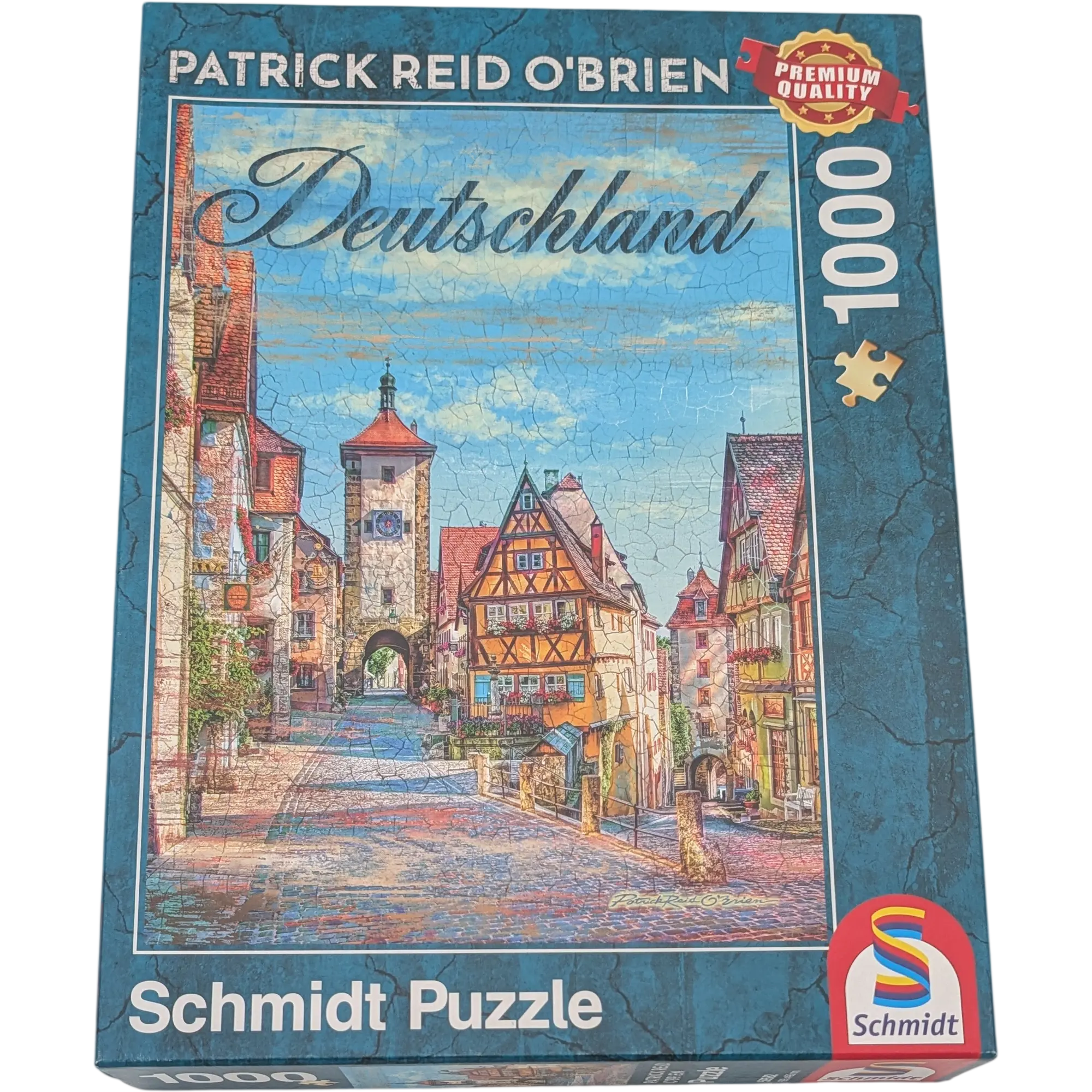 Schmidt Patrick Reid O'Brien Puzzle 1000 Teile 59582 Deutschland Rothenburg ob der Tauber