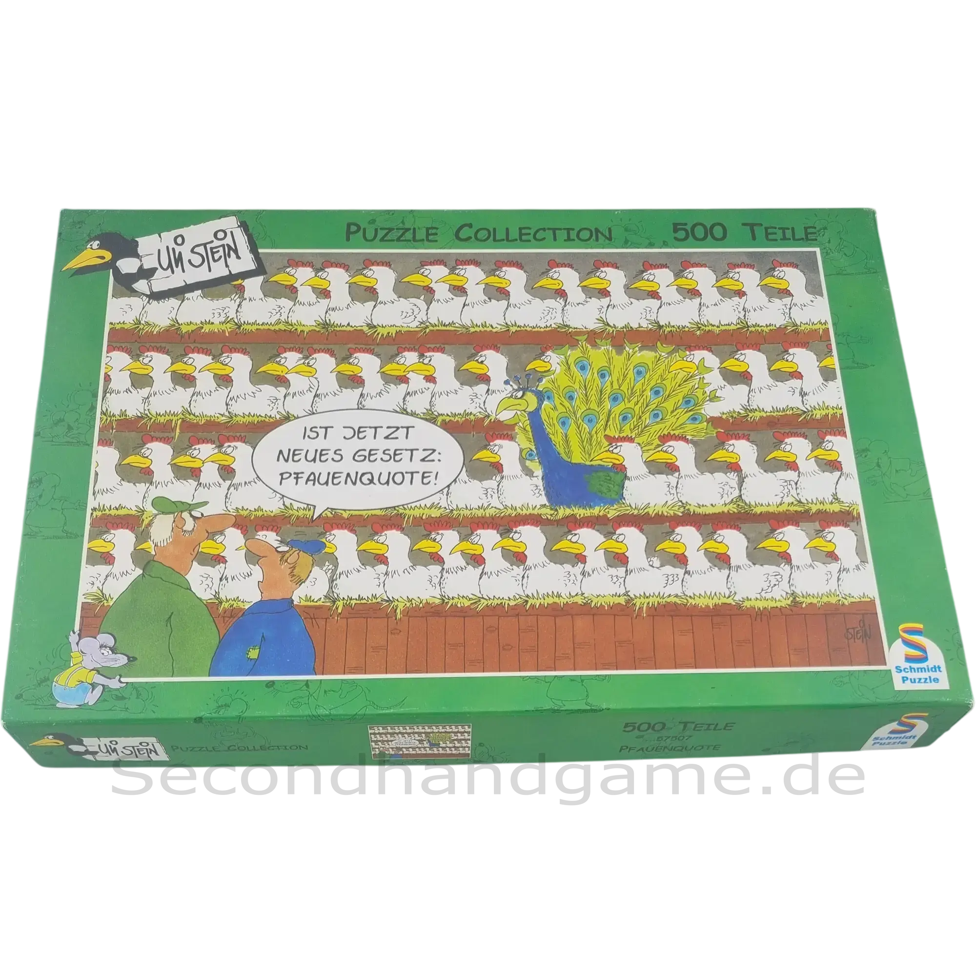 Schmidt Uli Stein Puzzle Collection Pfauenquote 500 Teile 57507