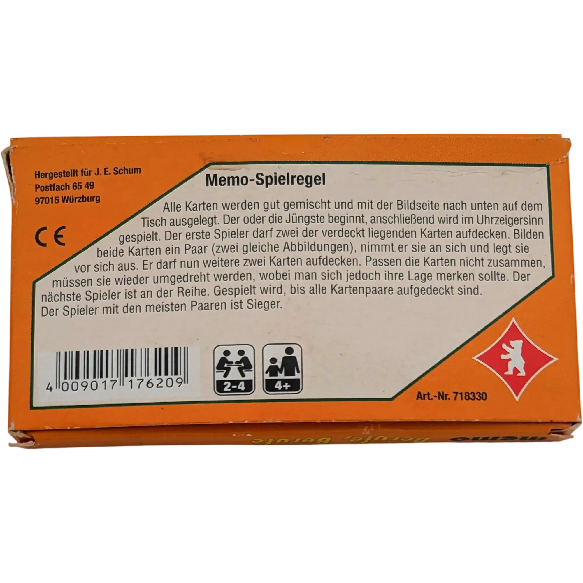 Berliner Spielkarten Memo Berufe, Berufe 718330, Ansicht 2