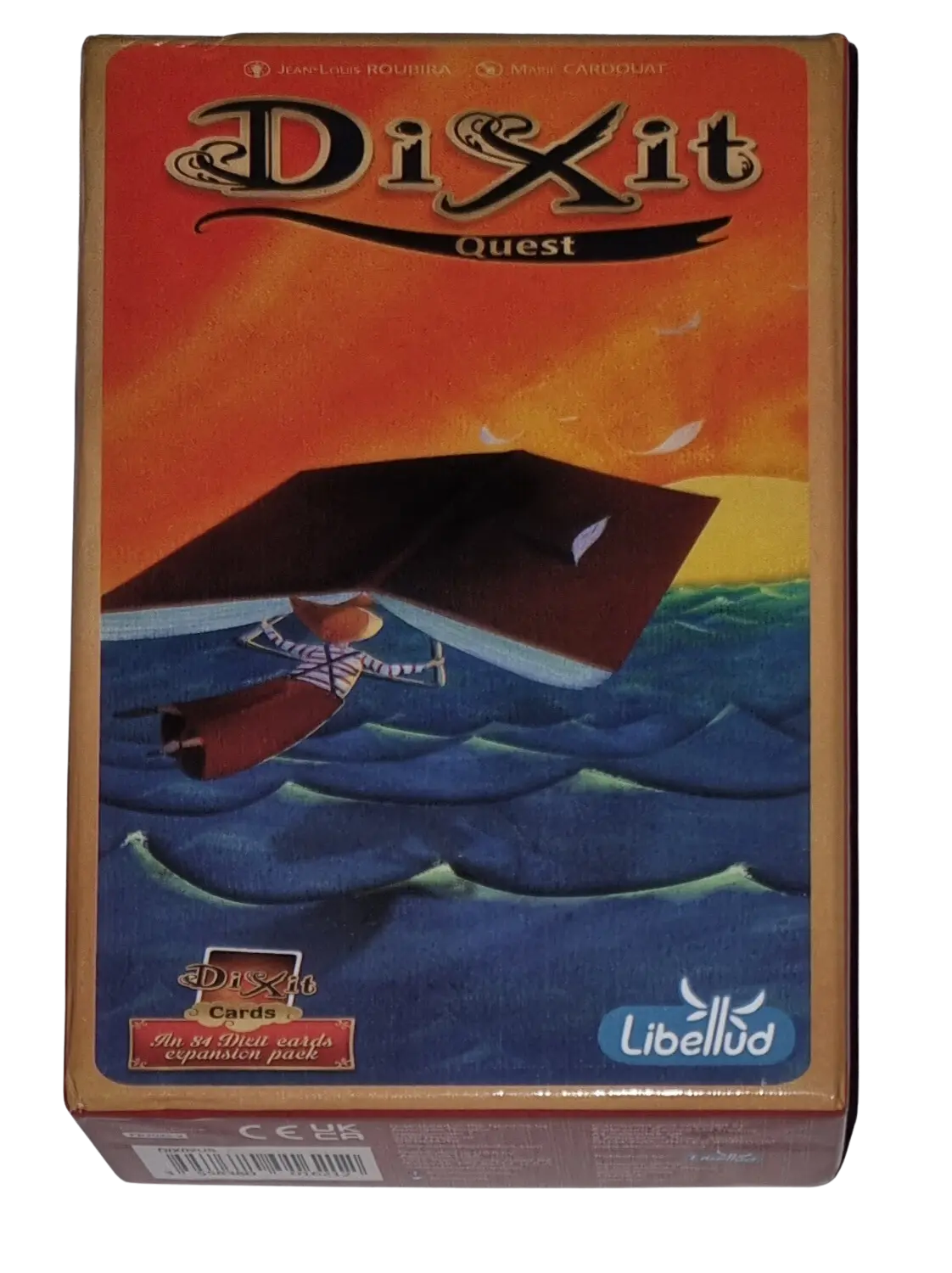 Asmodee Dixit 2 mit 84 Bildkarten Dixit Quest