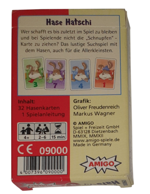 Amigo Kleine Kartenklassiker Hase Hatschi