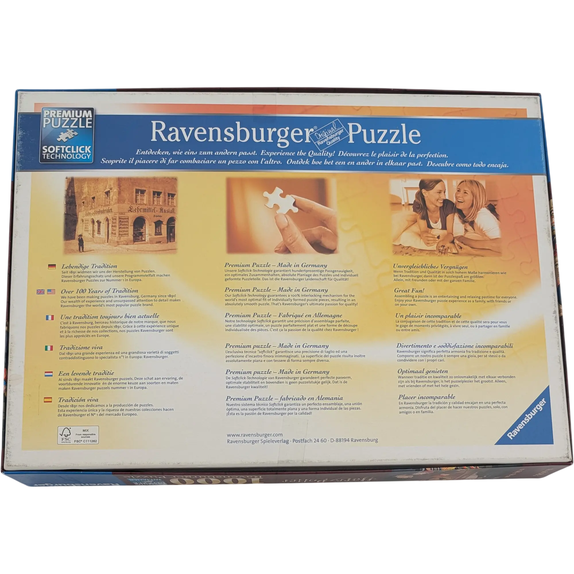 Ravensburger Premium Puzzle Harry Potter 1000 Teile 165155 Harry Potter auf dem Weg nach Hogwarts, Ansicht 2