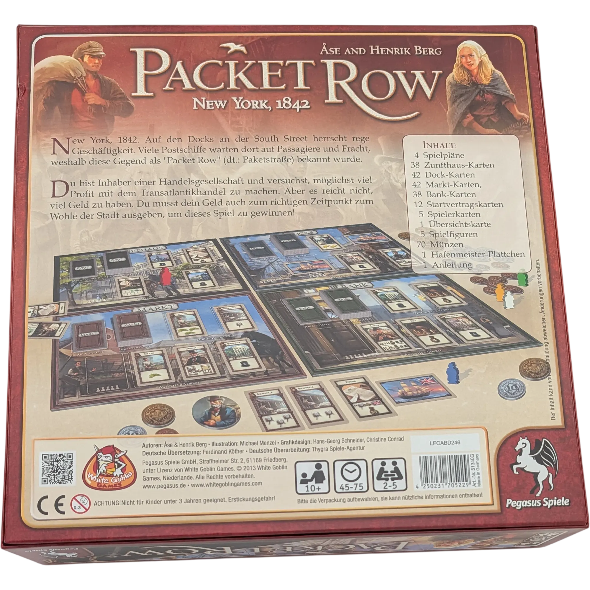 Pegasus Spiele Packet Row, Ansicht 2
