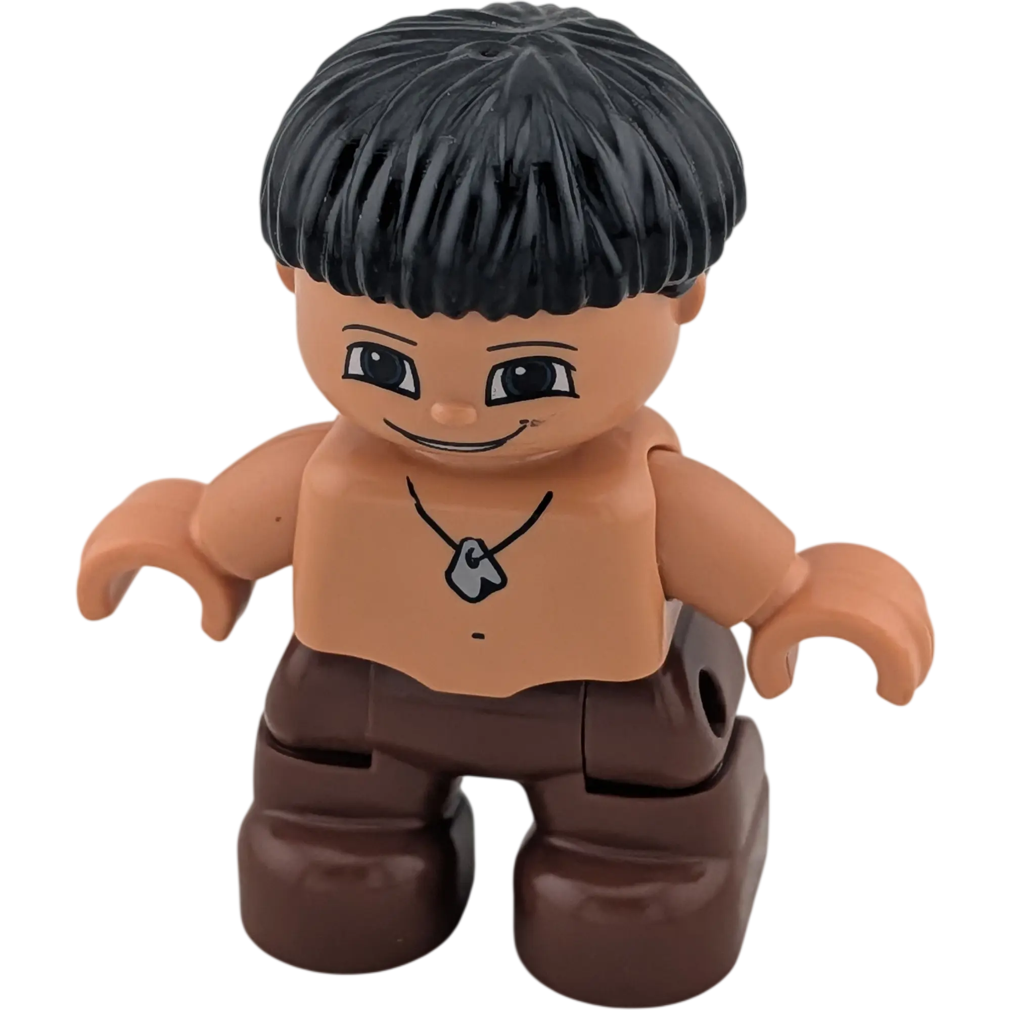 Lego Duplo Steinzeit Junge Kette mit Stein
