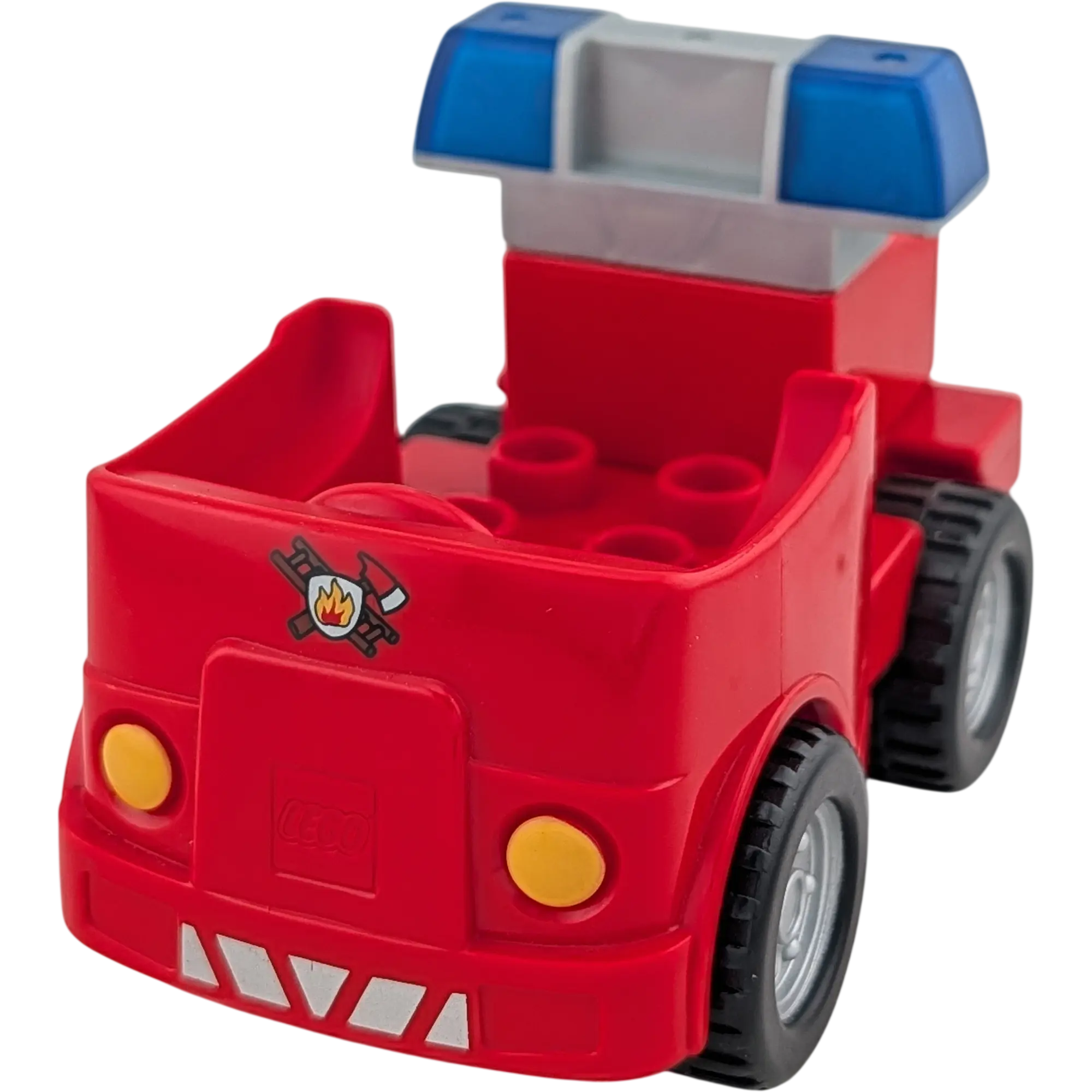 Lego Duplo Feuerwehrauto Klein mit Blaulicht