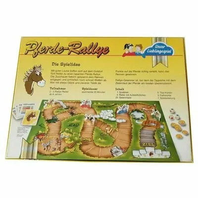 Unser Lieblingsspiel Pferde-Rallye