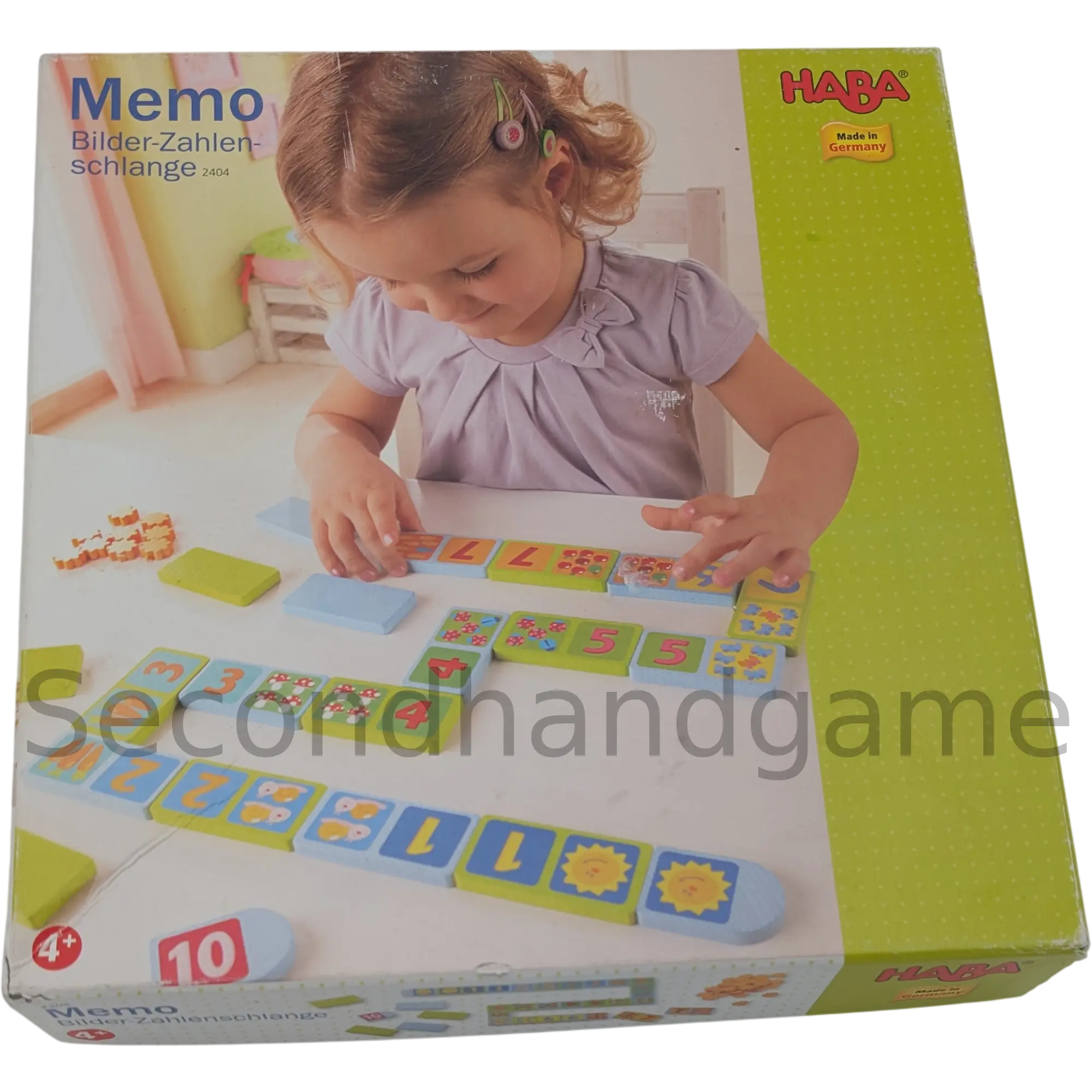 HABA Memo Bilder-Zahlenschlange 2404