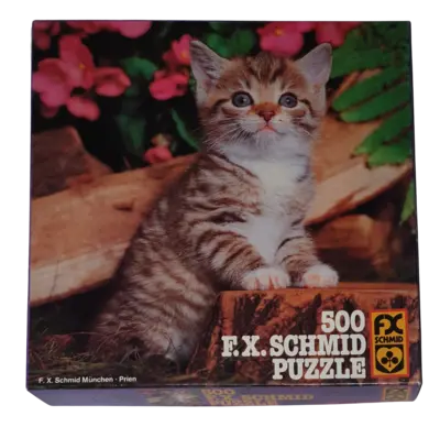 FX Schmid Puzzle 500 Teile Junge Katze 97758