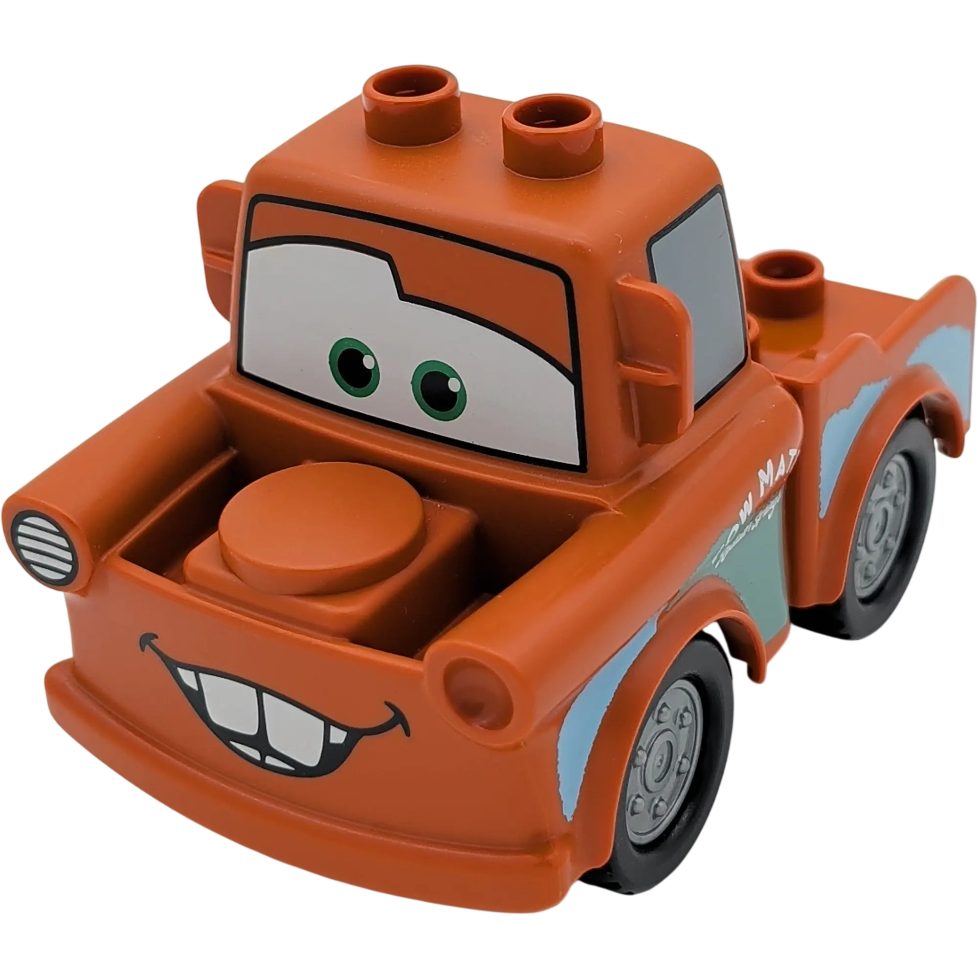 Lego Duplo Disney Cars Hooks Braunes Auto silberne Felgen