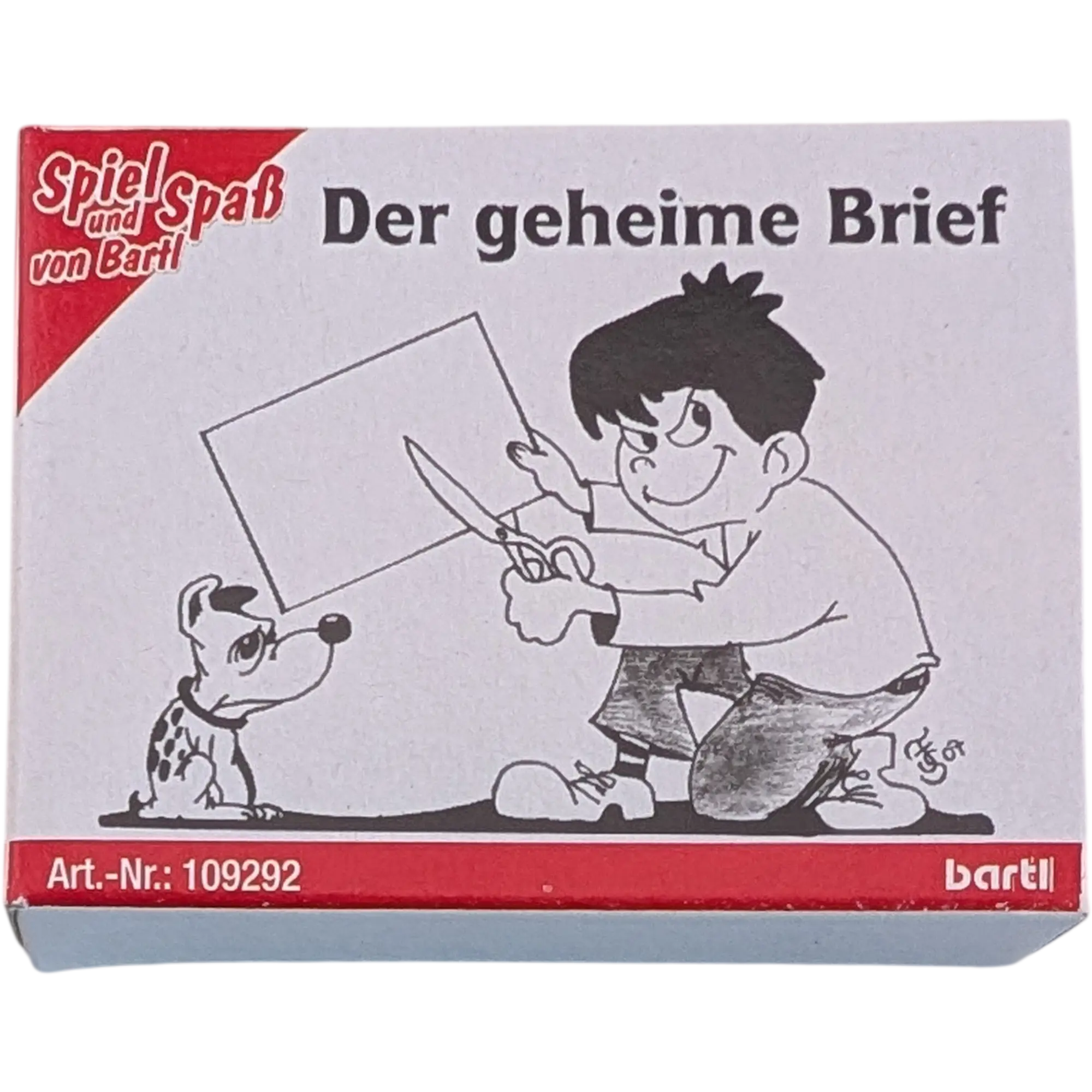 Bartl Mini Spiele Geduldspiele Der geheime Brief