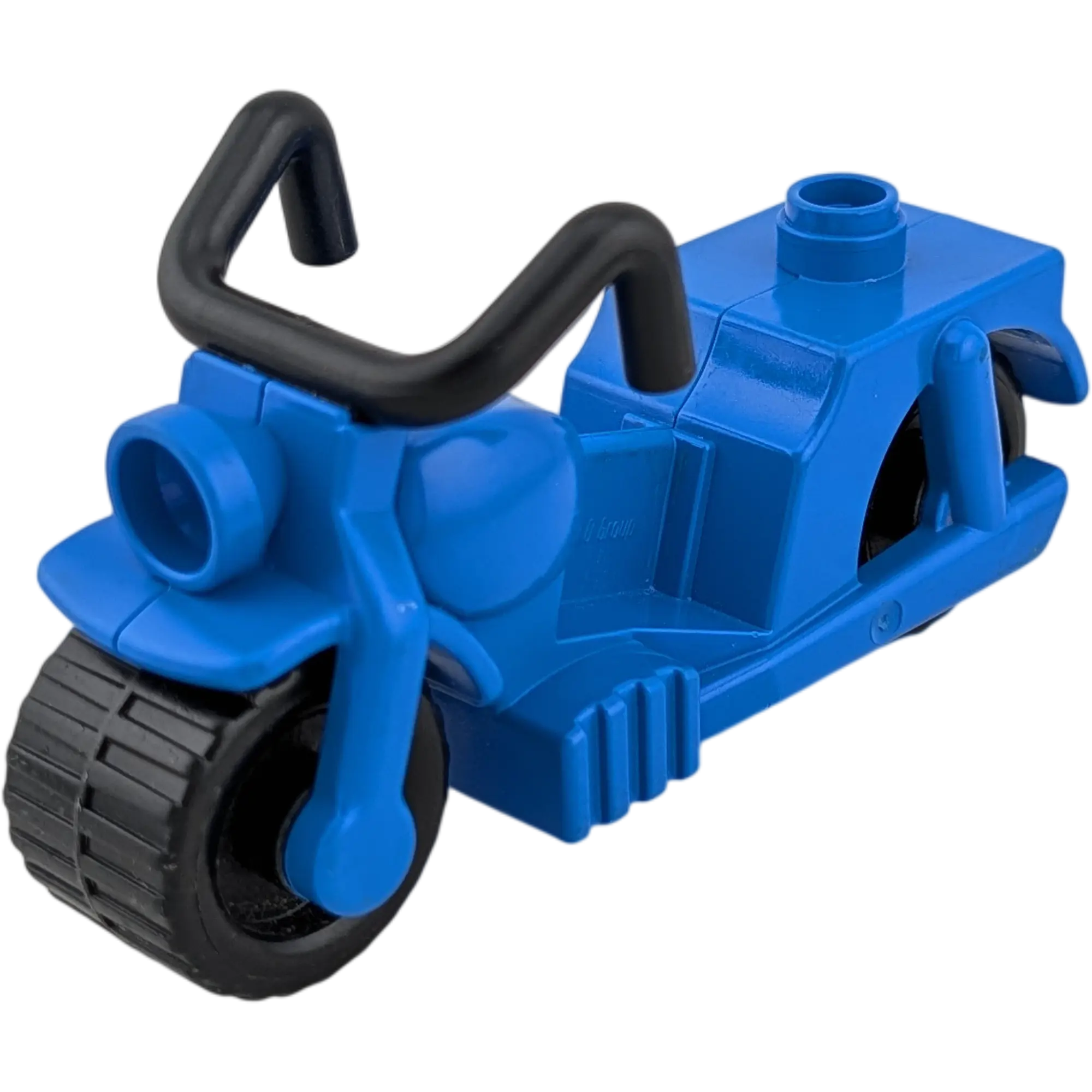 Lego Duplo Motorrad Mofa Blau
