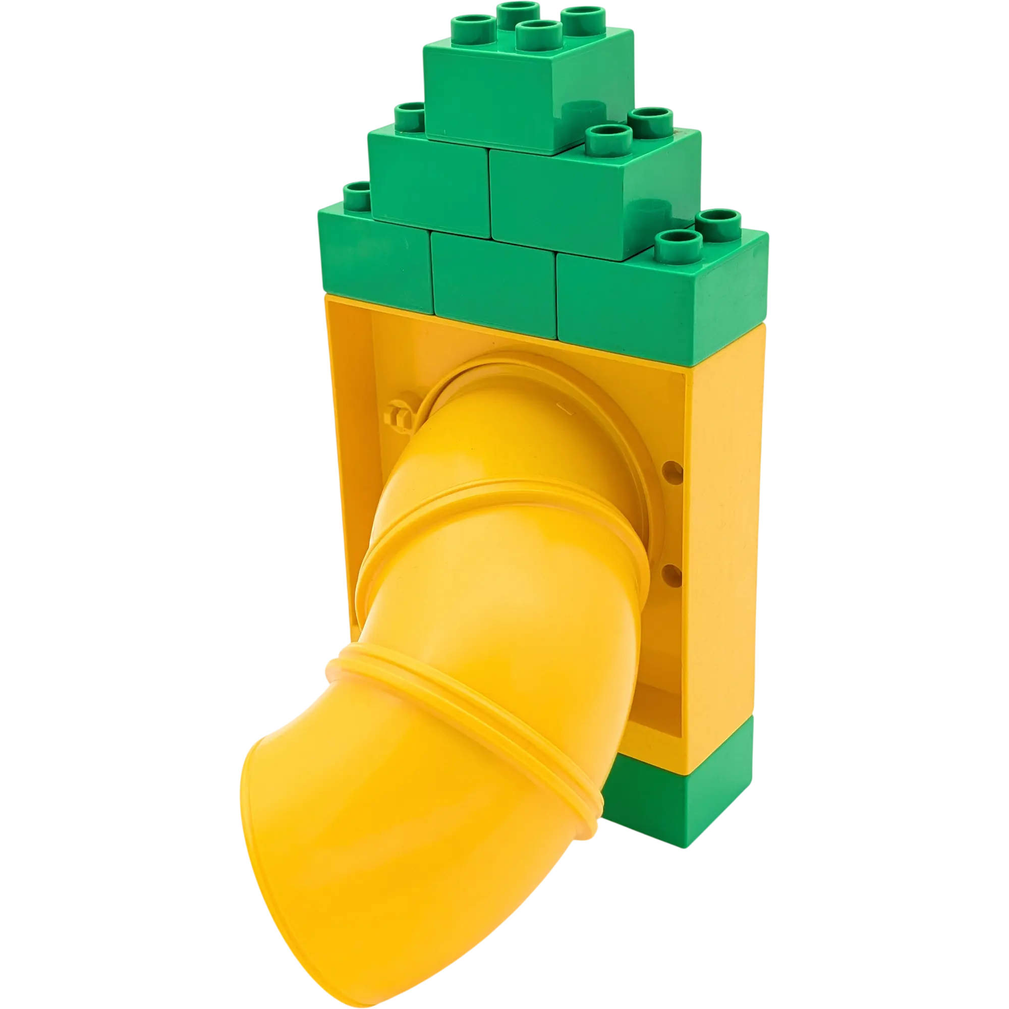 Lego Duplo Tunnelrutsche Spielplatz 14 teilig Gesicht Dunkelblau Gelb Grün