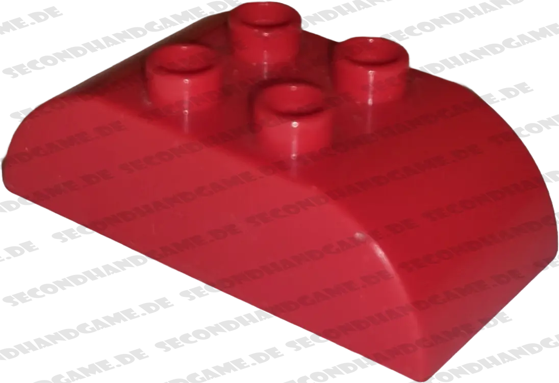 Lego Duplo 2x4 Dachstein 98223 Rot