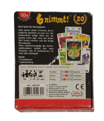 Amigo 6 nimmt! Jubiläumsausgabe