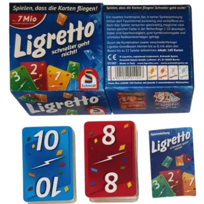 Schmidt Ligretto schneller geht nicht!