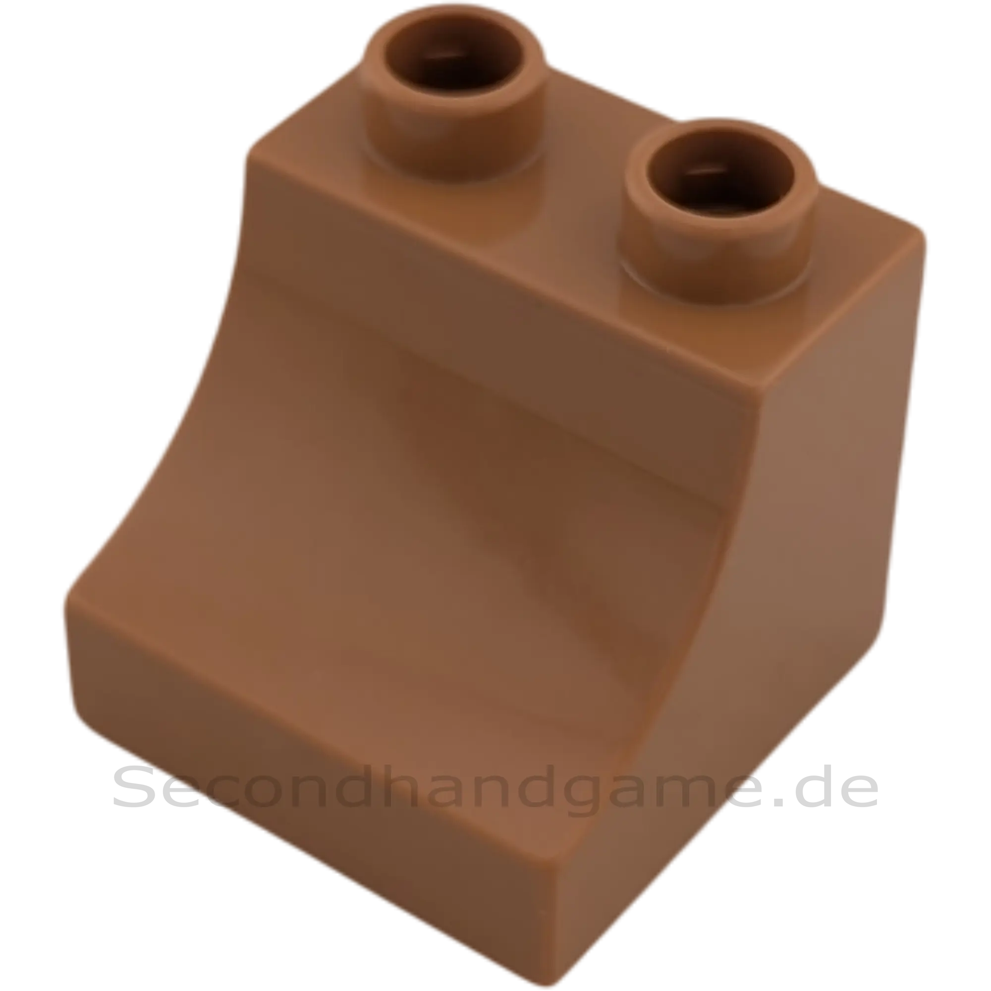 Lego Duplo 11169 Stein Halbrund Rampe mit Kurve Hellbraun