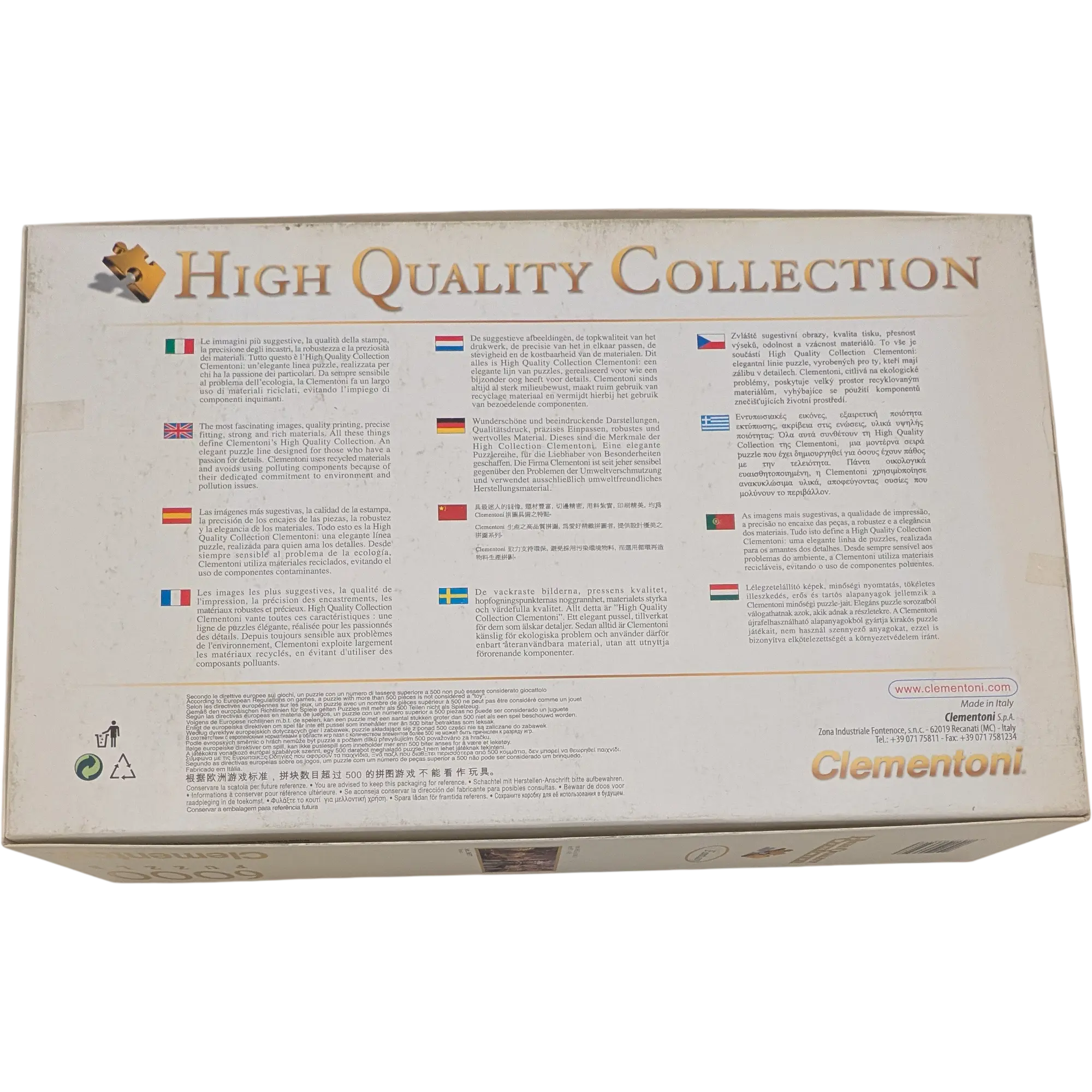 Clementoni High Quality Collection Puzzle 6000 Teile 36517 Venice, Ansicht 2