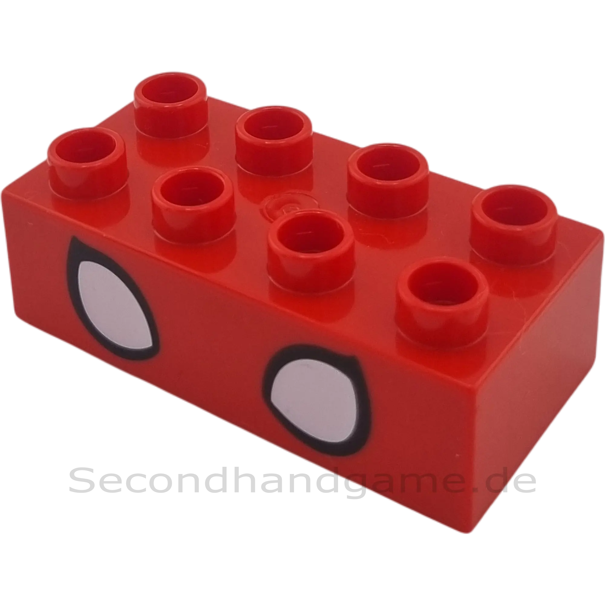 Lego Duplo 2x4 Baustein 3011 Rot Spiderman Augen