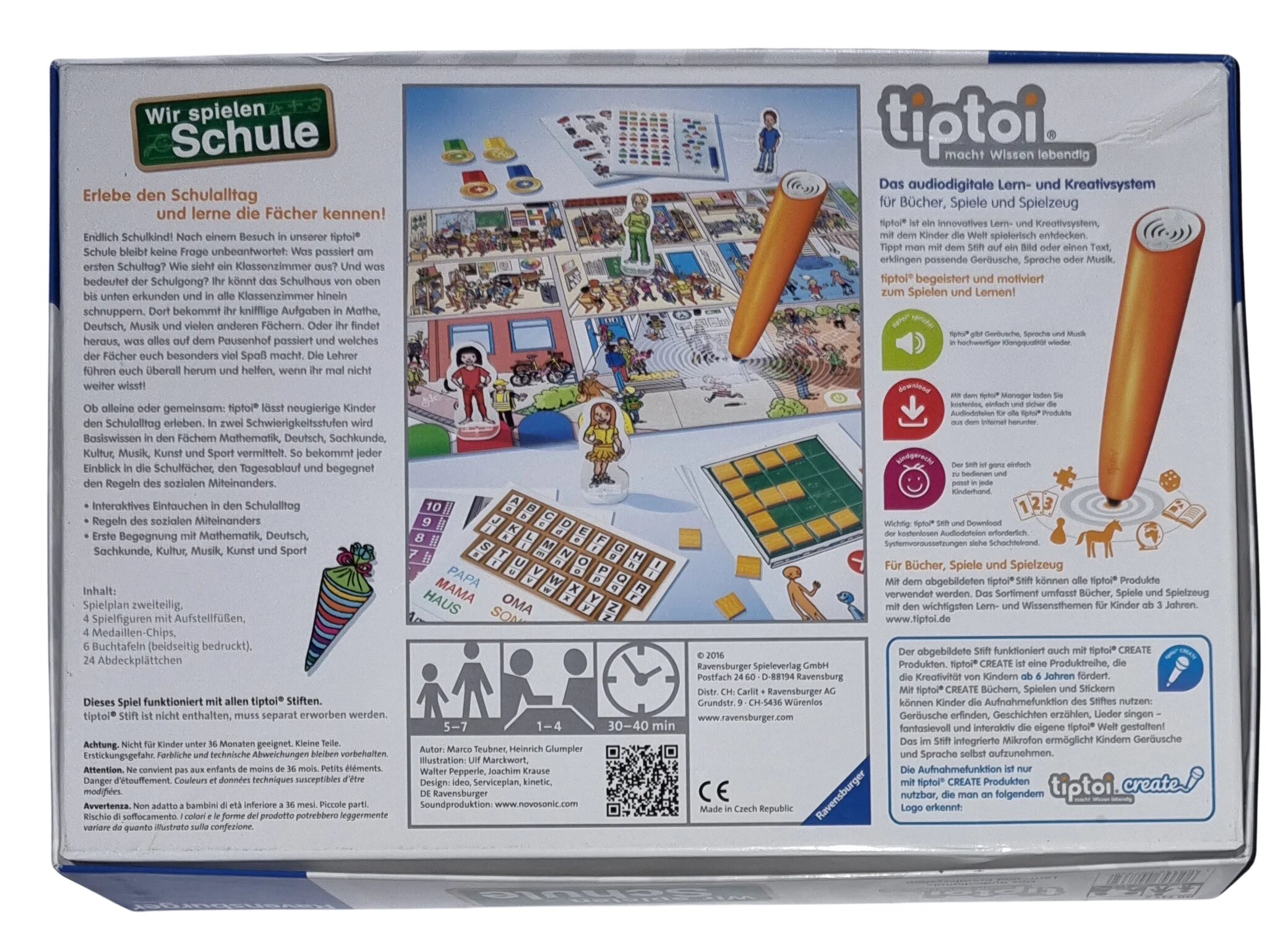 Ravensburger Tiptoi Wir spielen Schule 007332