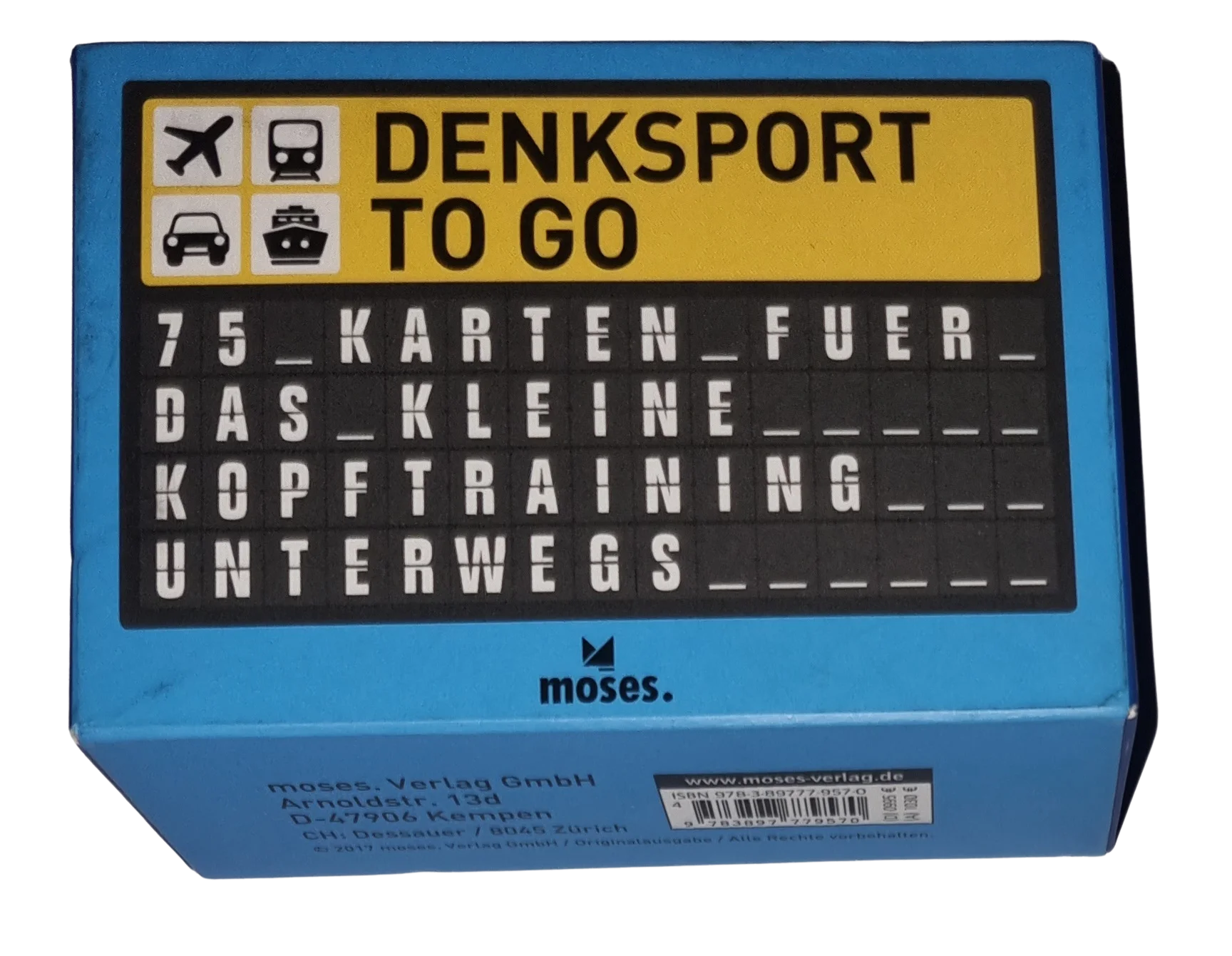 Moses Denksport to go
