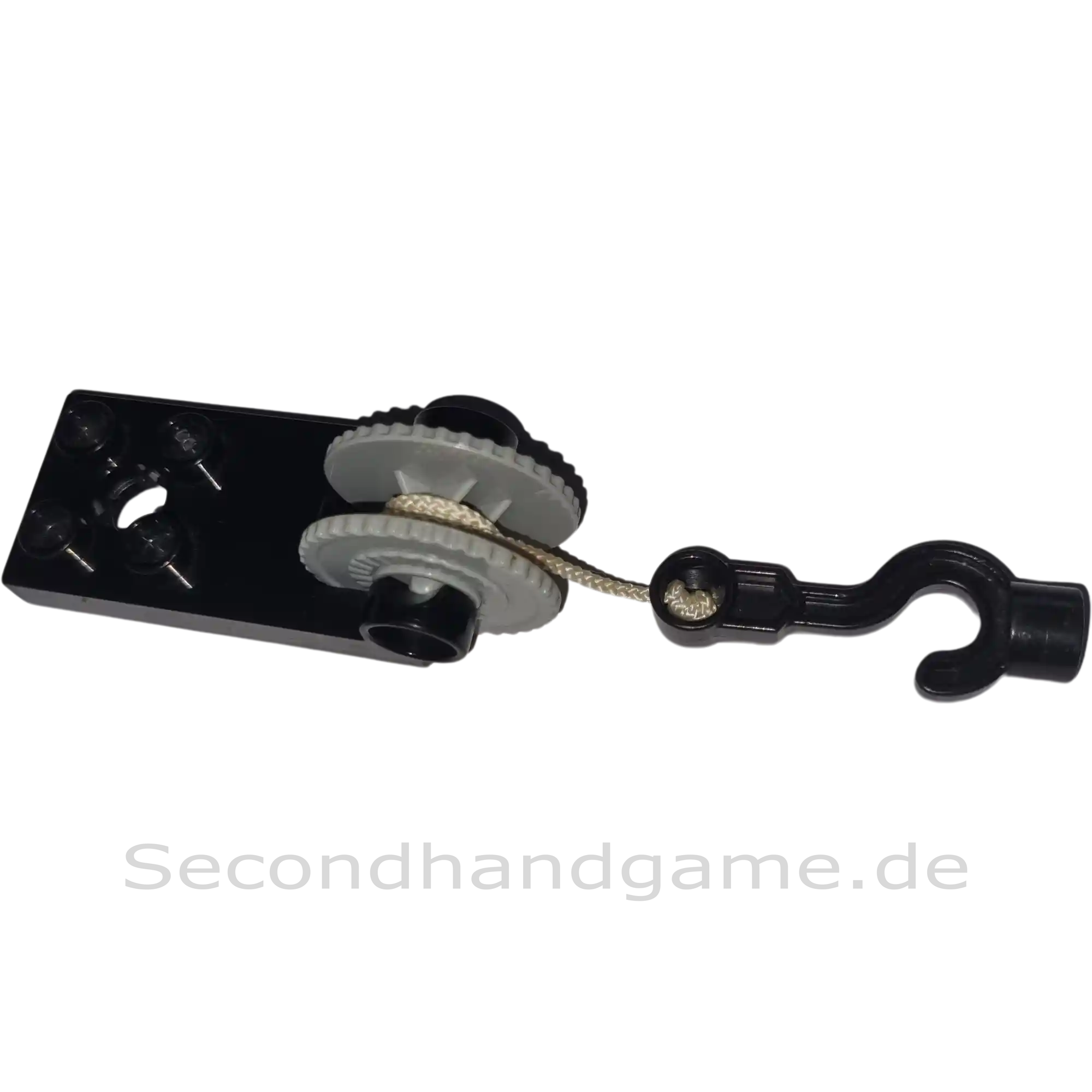 Lego Duplo 42026 Kran Seilwinde mit Haken Schwarz Grau Großer Haken