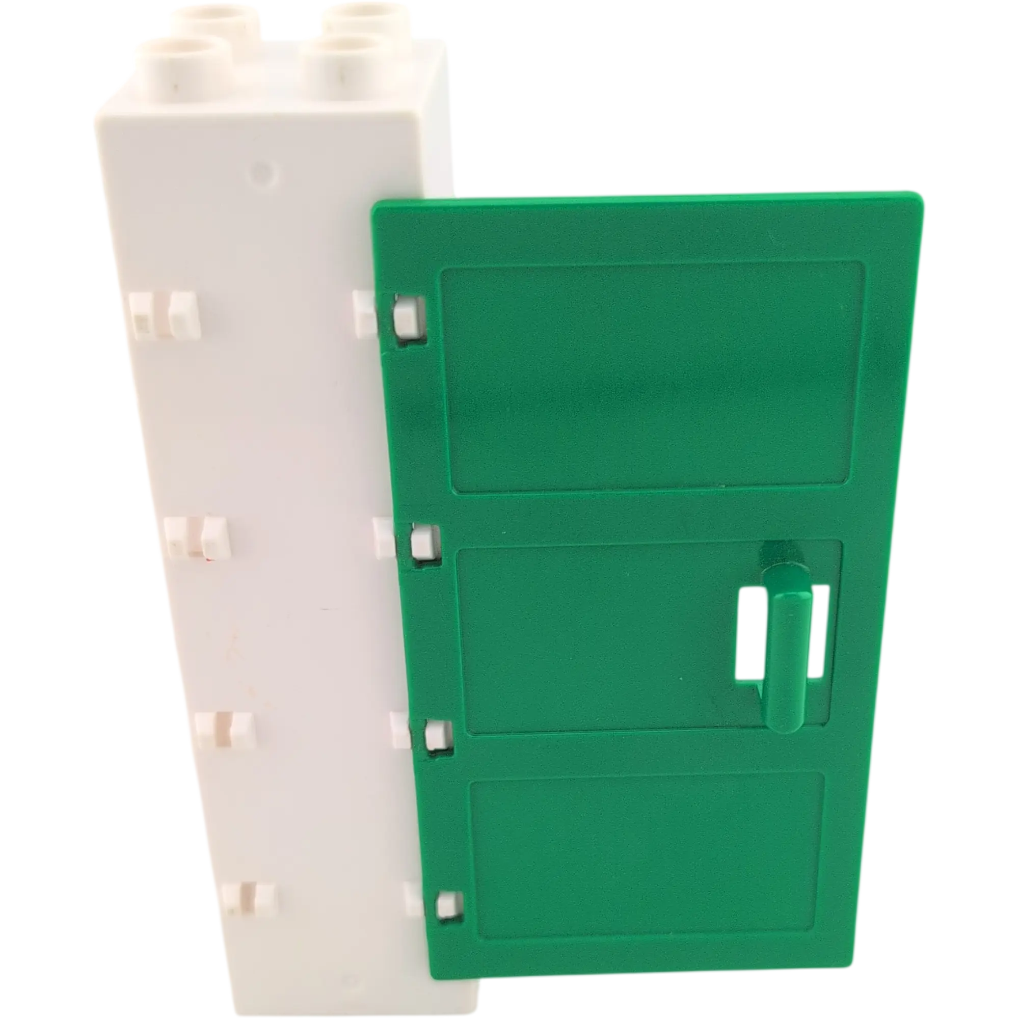 Lego Duplo 16087 Hoftür Weiß Schwingtür Dunkelgrün