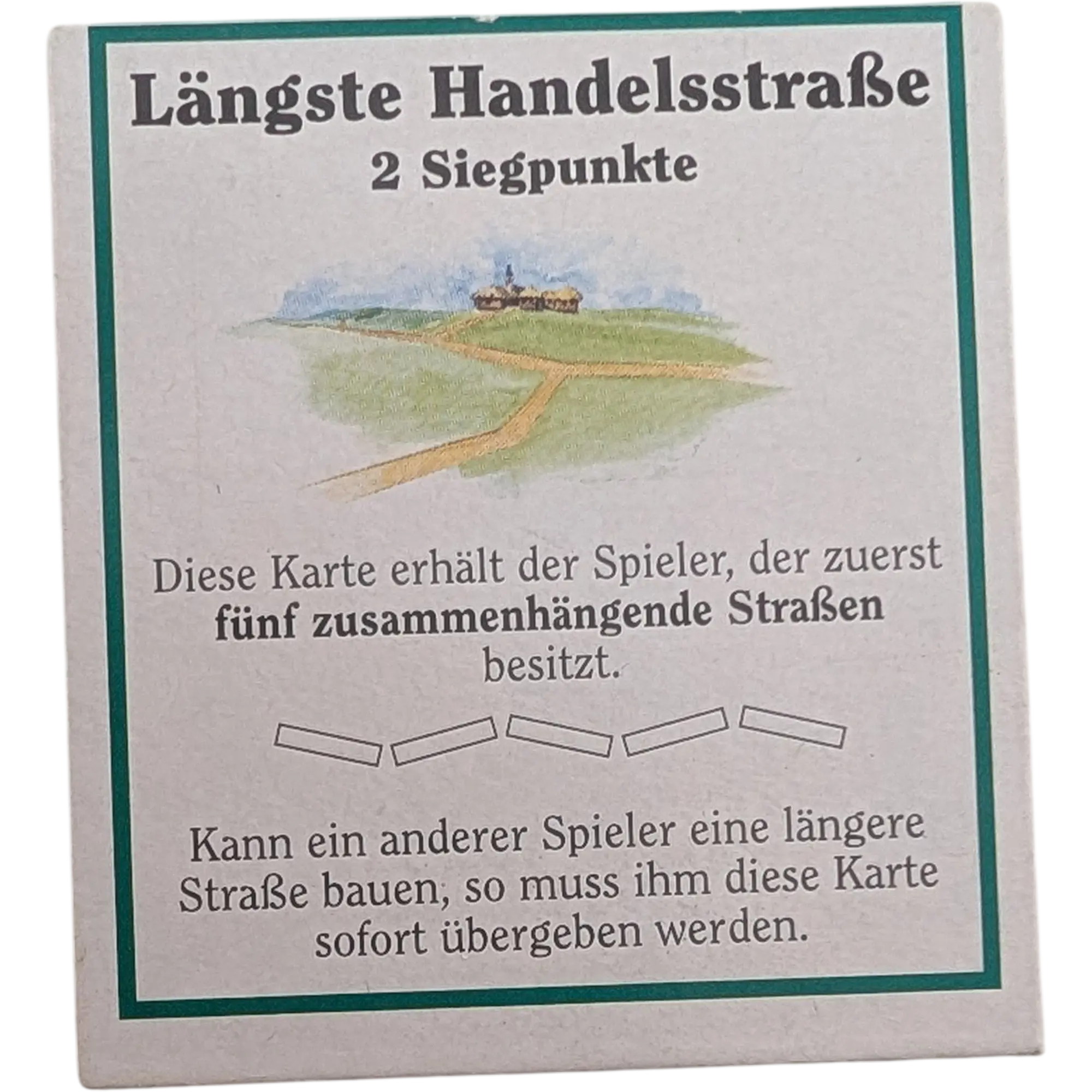 Kosmos Travel-Box Die Siedler von Catan Ersatzteile Längste Handestraße