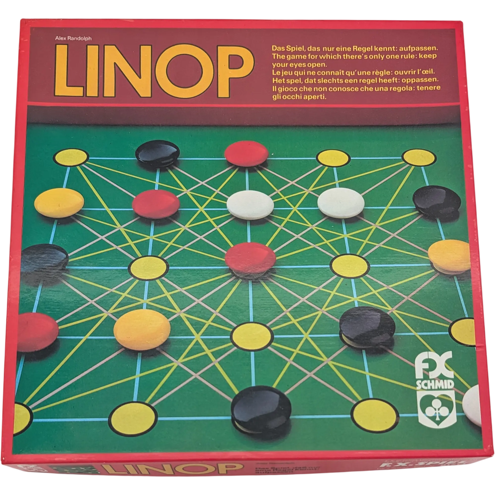 FX Schmid Linop Alex Randolph Strategiespiel für 2 Spieler 91714