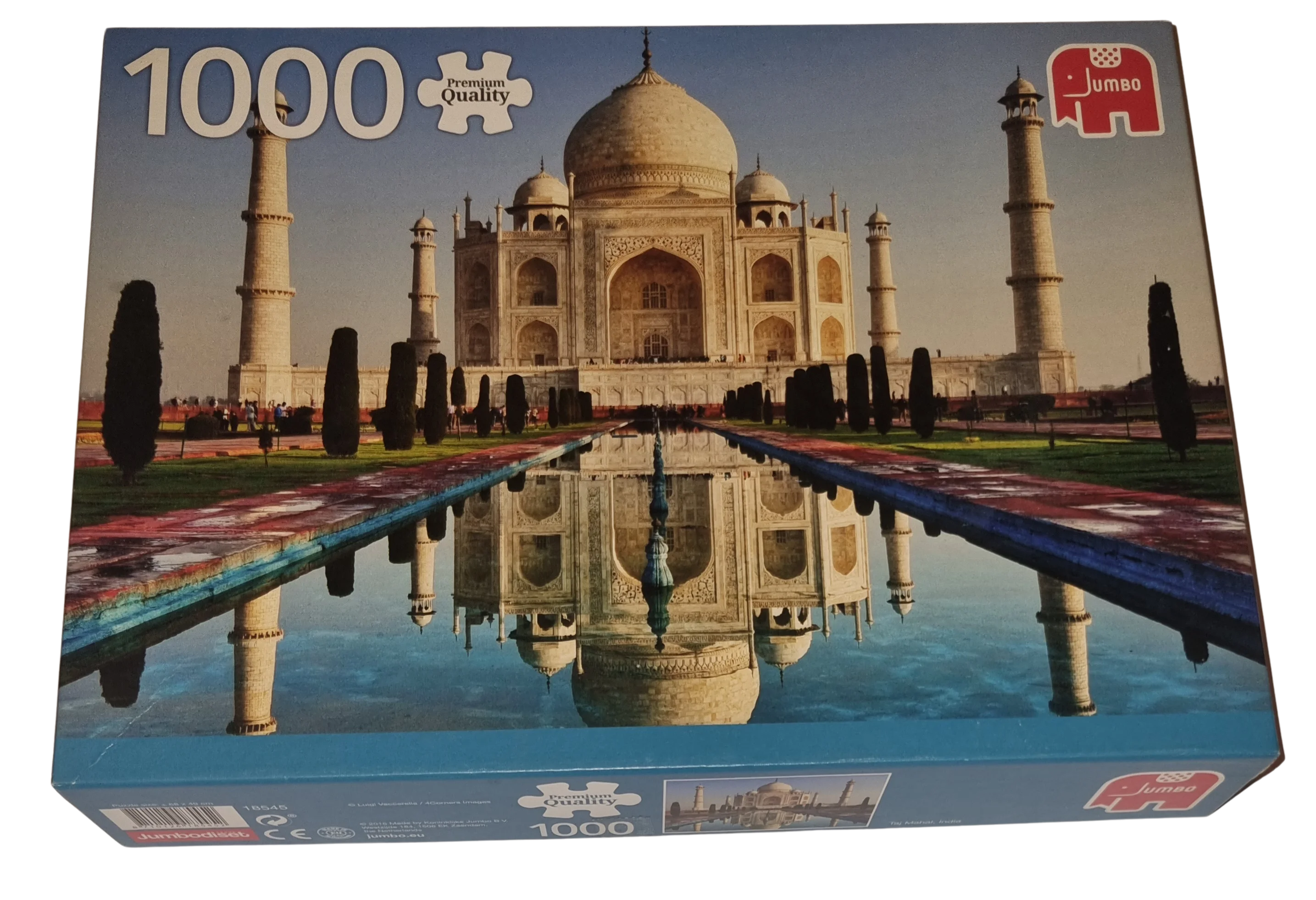 Jumbo Premiu Quality Puzzle 1000 Teile 18545 Taj Mahal India