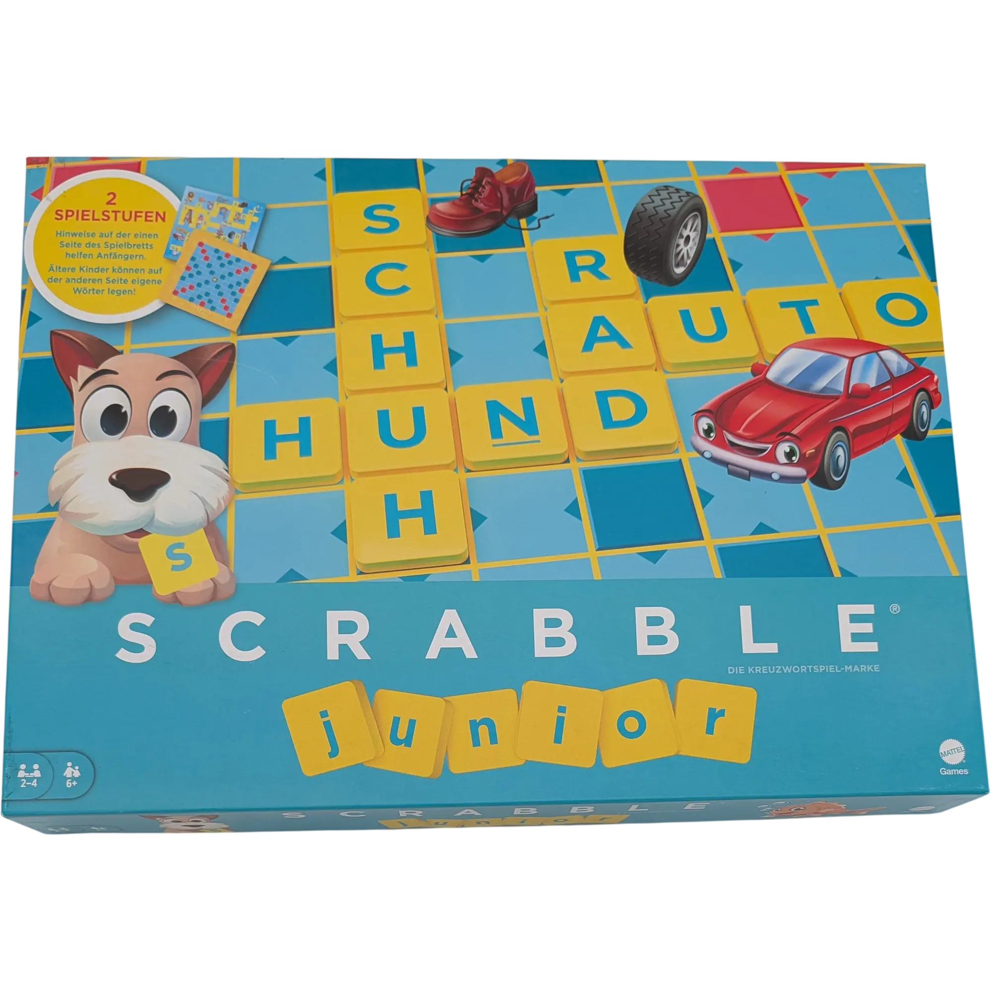 Mattel Junior Scrabble Die Kreuzwortspielmarke