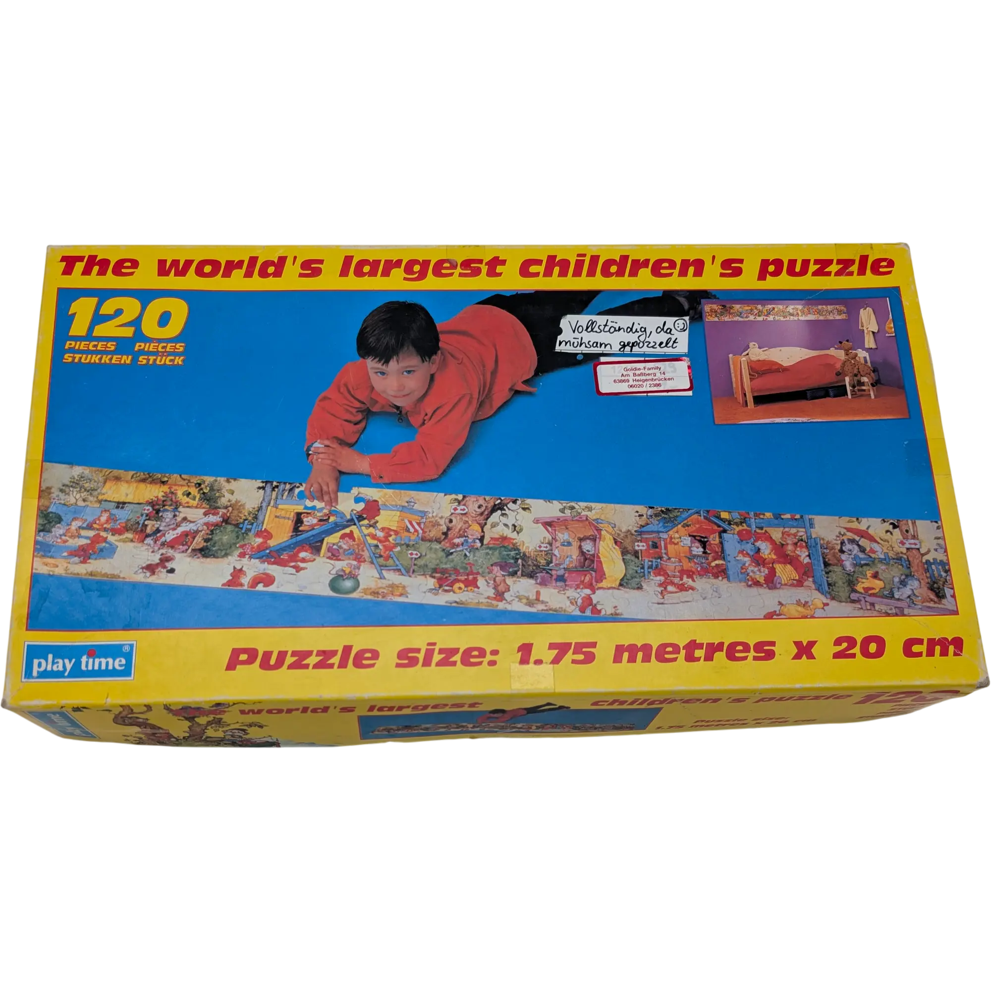 Play Time Das größte Kinderpuzzle der Welt Puzzle 120 Teile