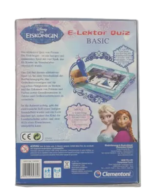 Clementoni E-Lektor Quiz Basic Disney Die Eiskönigin
