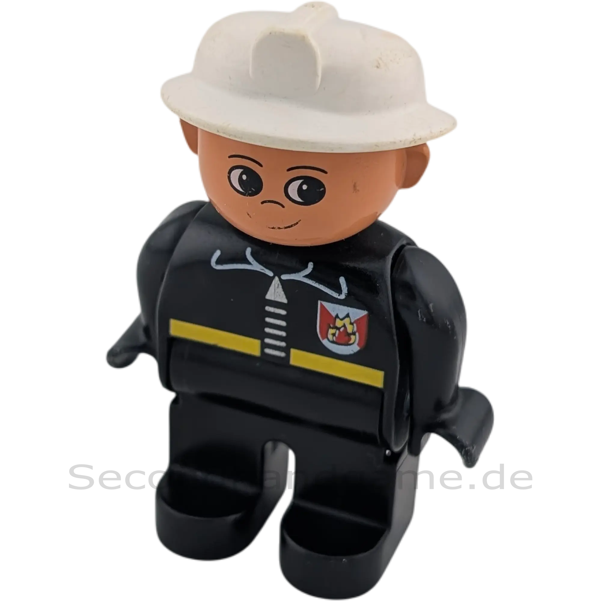 Lego Duplo Figur Feuerwehrmann 47394 Helm weiß Brandmeister