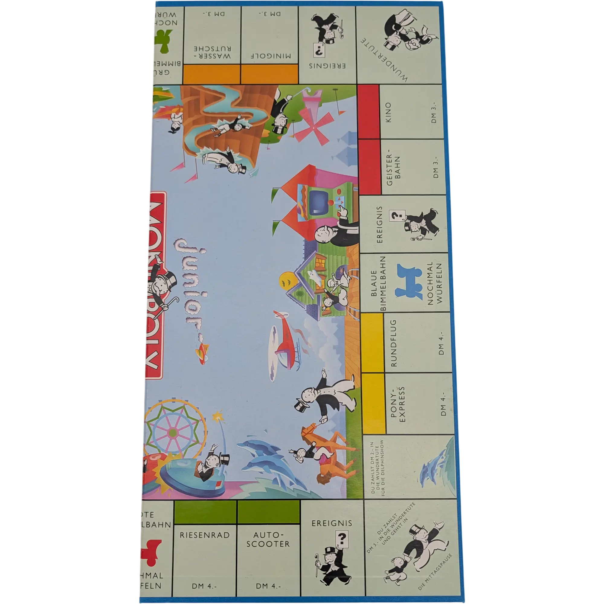 Spielplan Spielbrett Monopoly Junior