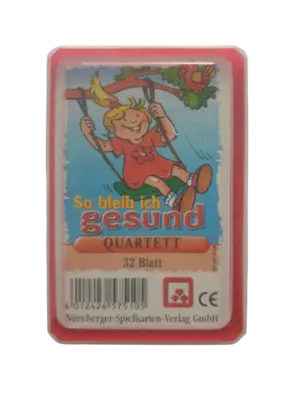 Nürberger Spiele Verlag So bleibe ich gesund Quartett