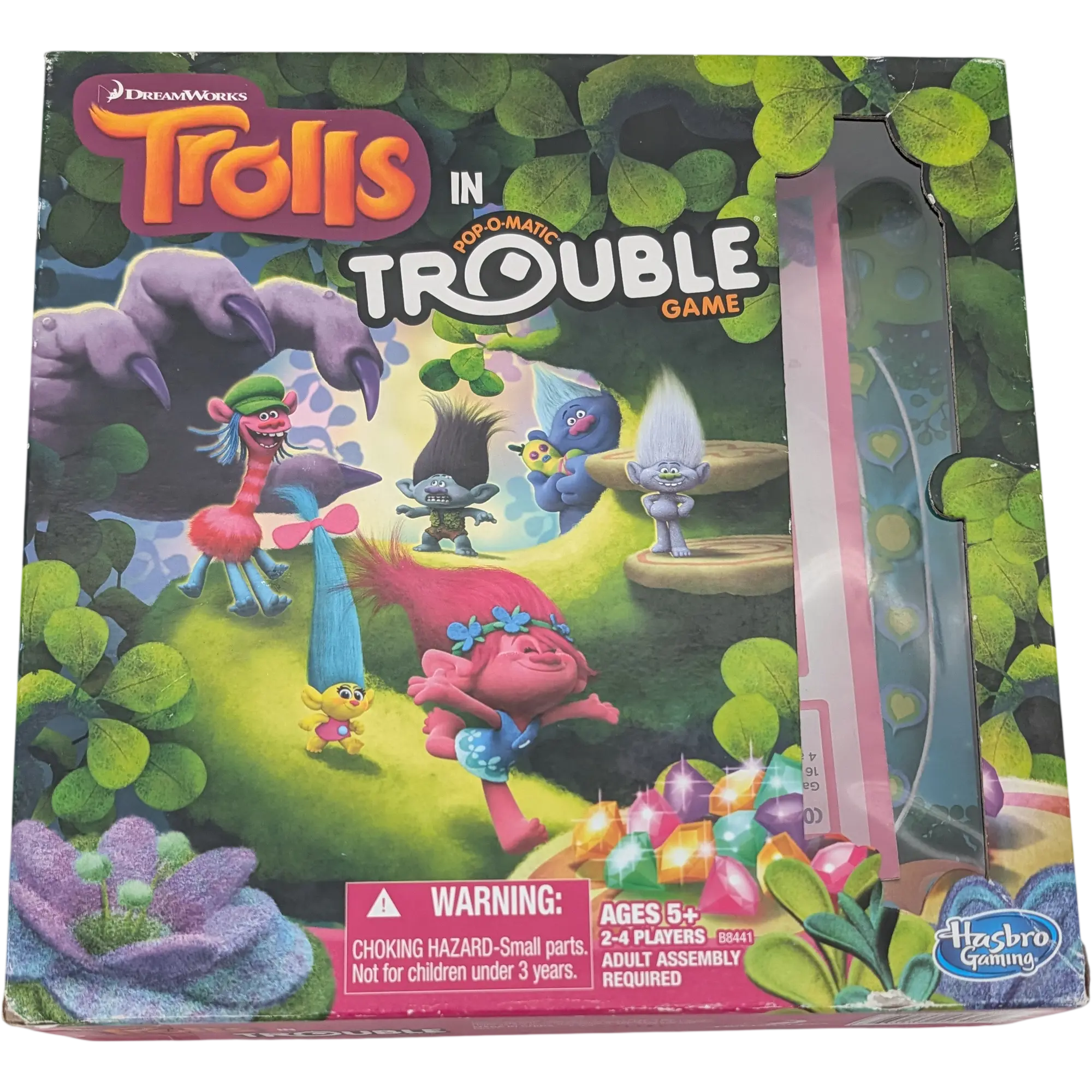 Hasbro Trolls in Pop-O-Matic Trouble Game B8441 englische Ausgabe