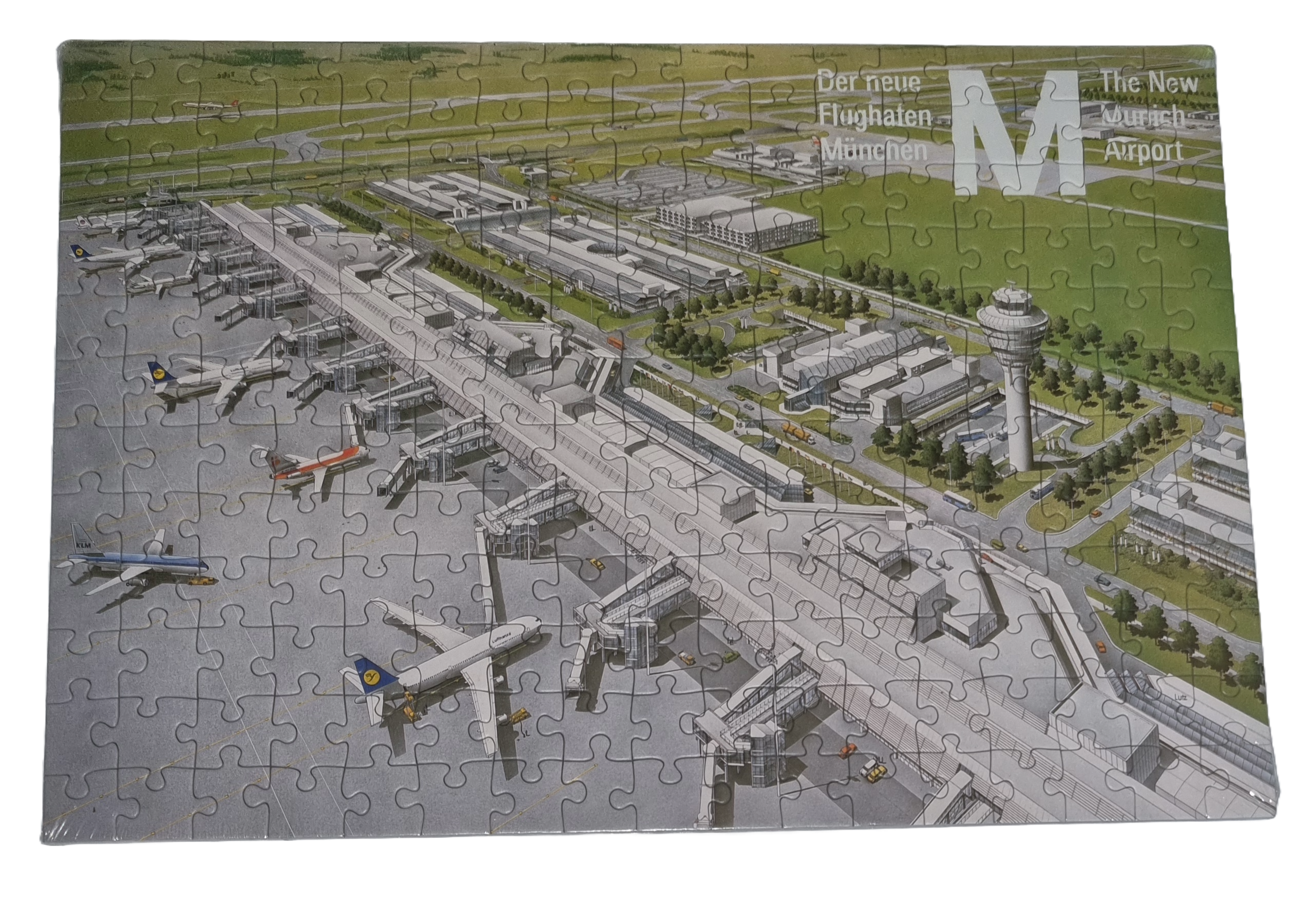 Der neue Flughafen München Puzzle 204 Teile