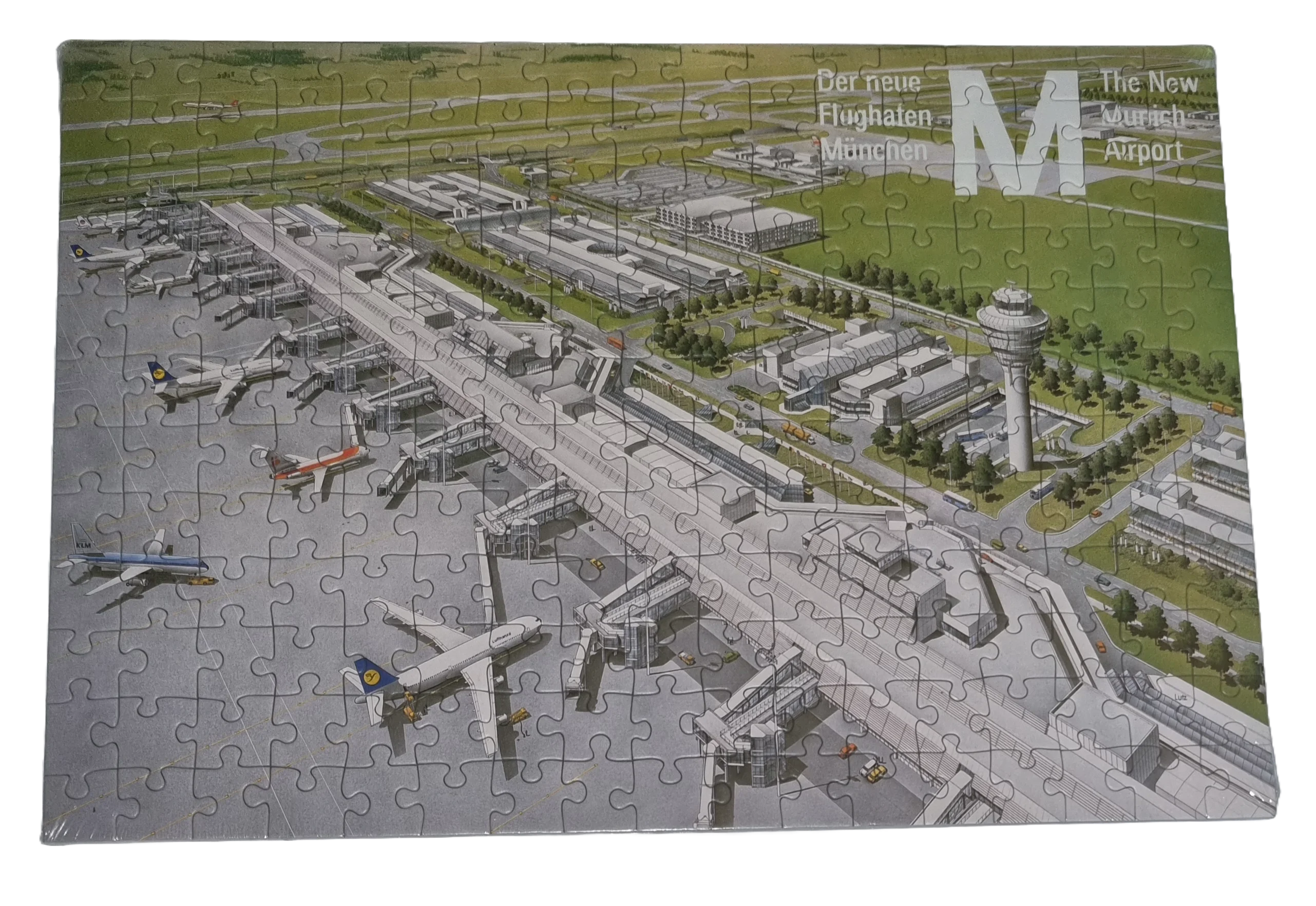 Der neue Flughafen München Puzzle 204 Teile