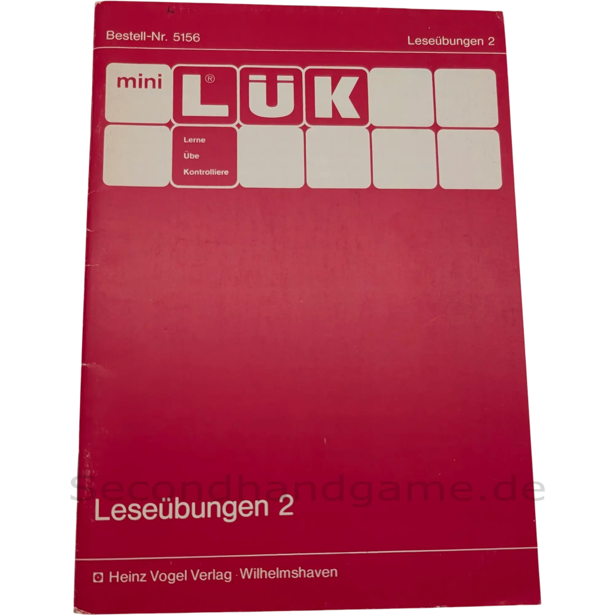 LÜK - Westermann mini LÜK Leseübungen 2 5156, ab 7 Jahren