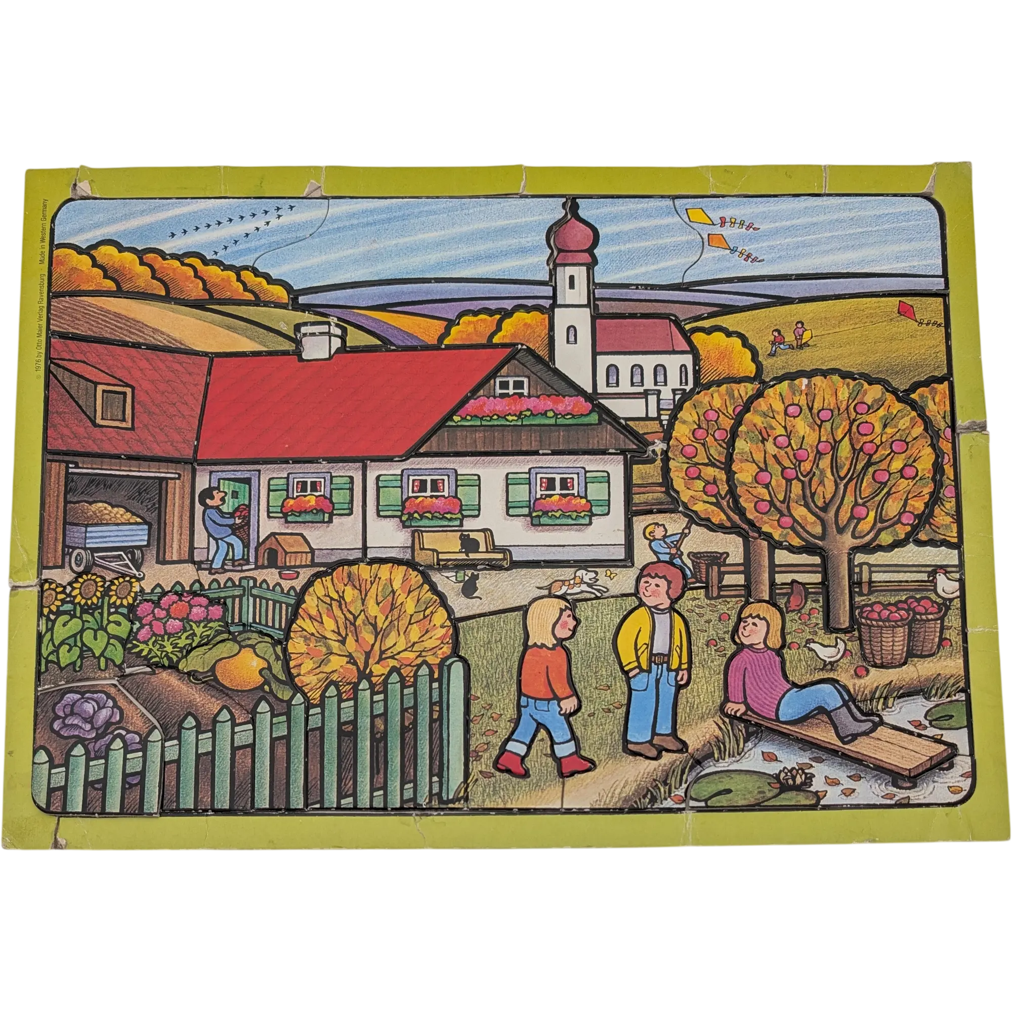Ravensburger Didacta Puzzle Jahreszeiten 40 Teile 62354151 Herbst