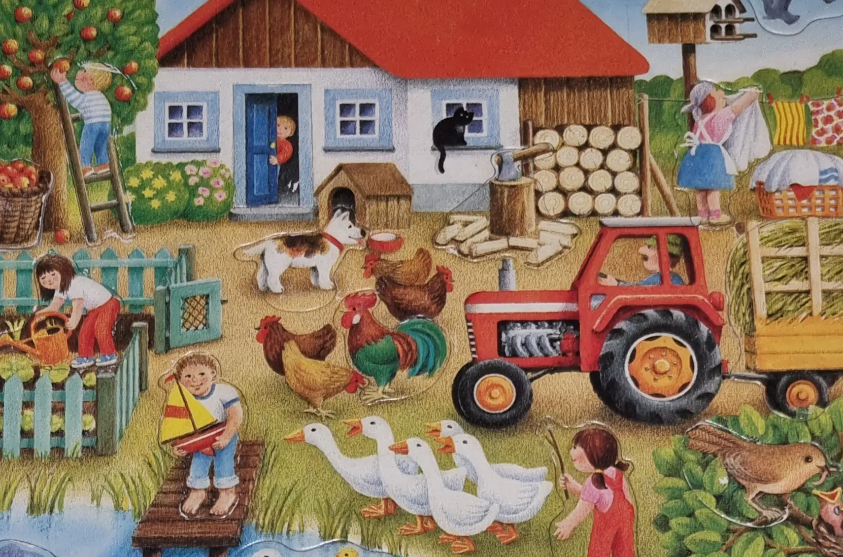 Ravensburger didacta Was gehört wohin? 15 Teile 060207 Lochpuzzle