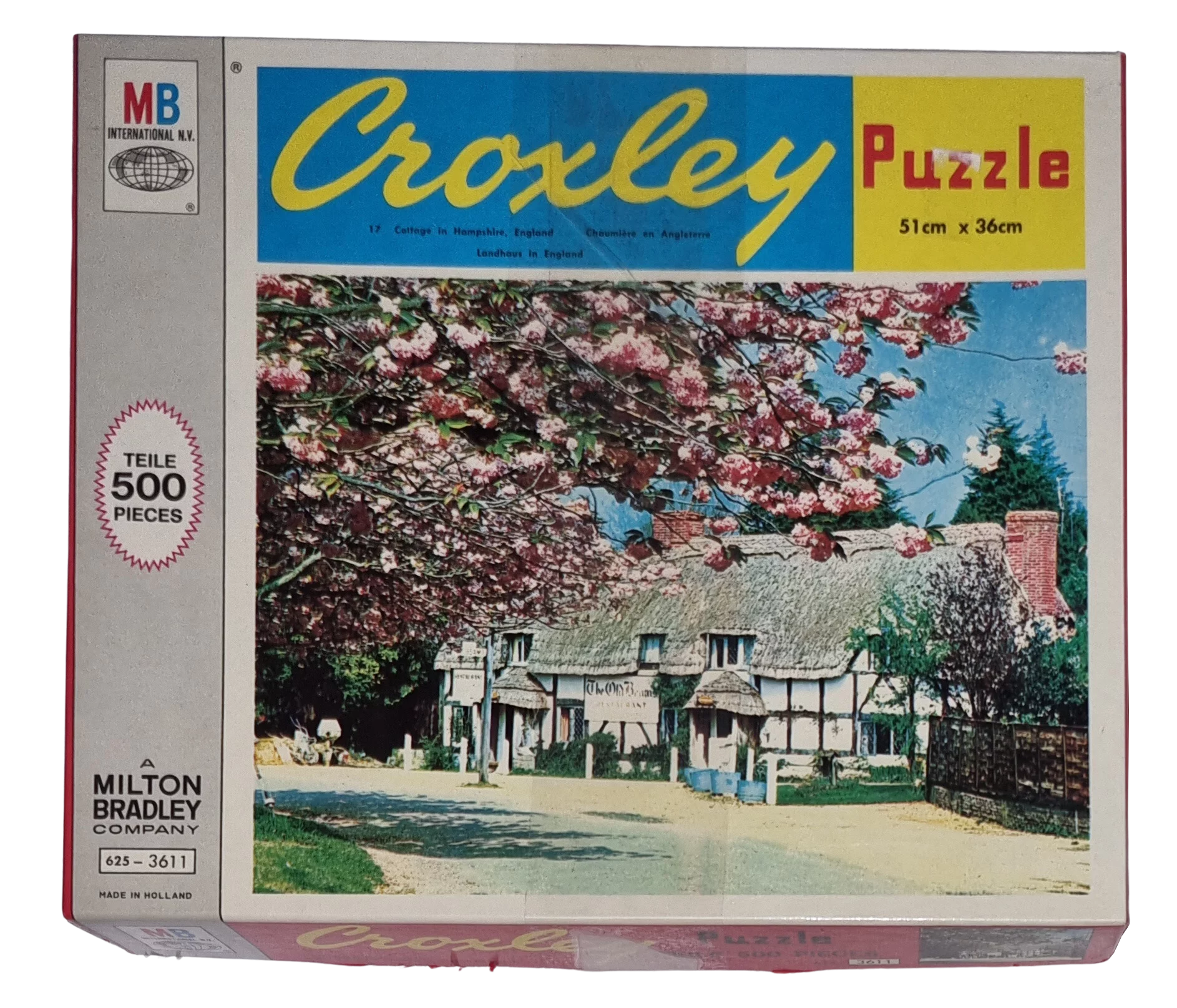 MB Croxley Puzzle 500 Teile 6253611 A Milton Bradley Company