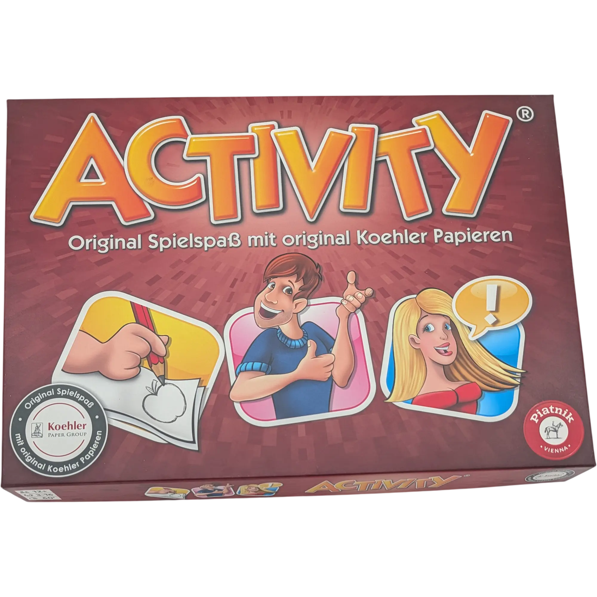 PIATNIK Activity Original Spielspaß mit original Koehler Papieren 2640 Begriffe
