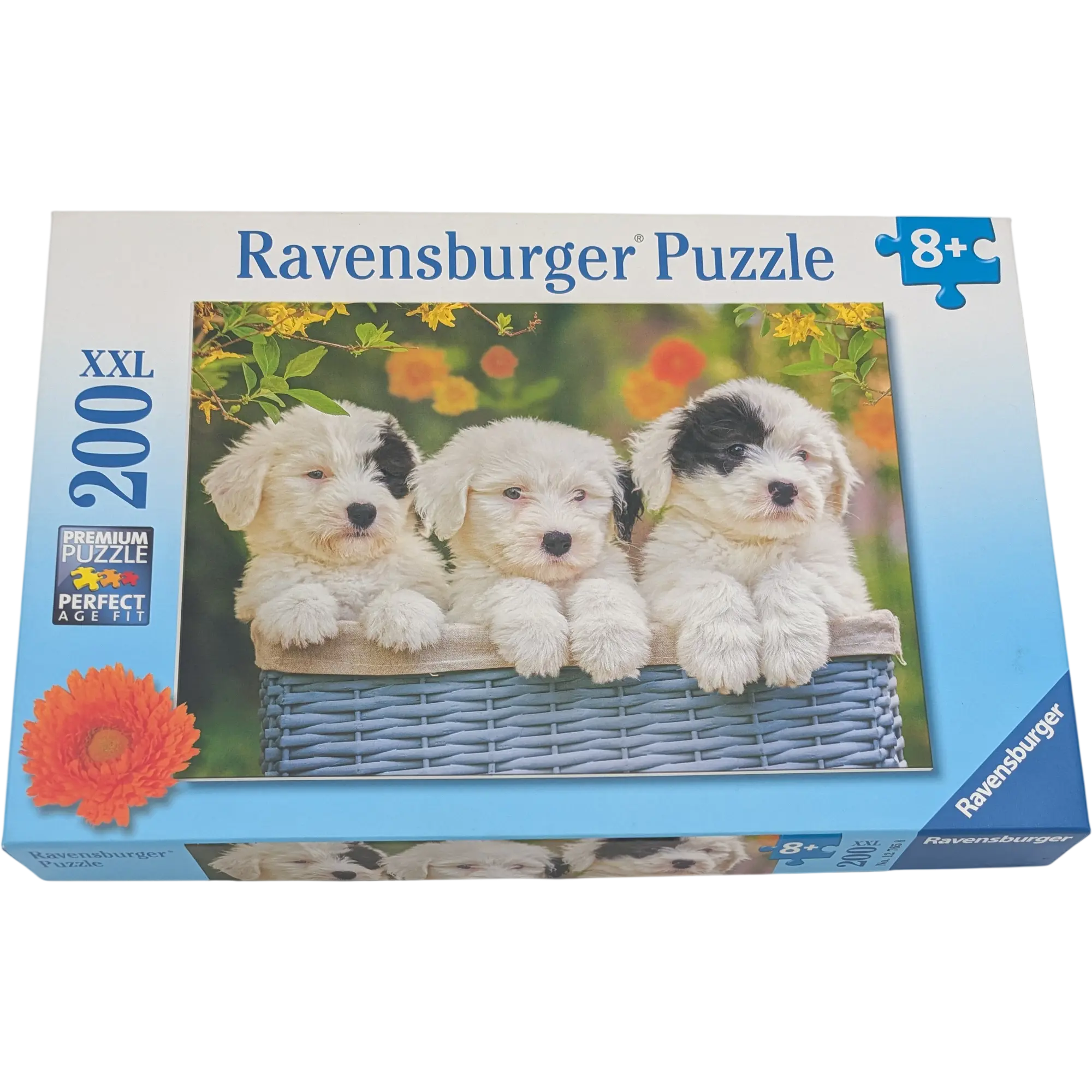 Ravensburger Puzzle XXL 200 Teile Kuschelige Welpen 127658