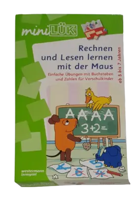 Mini Lük Rechnen und Lesen lernen mit Der Maus