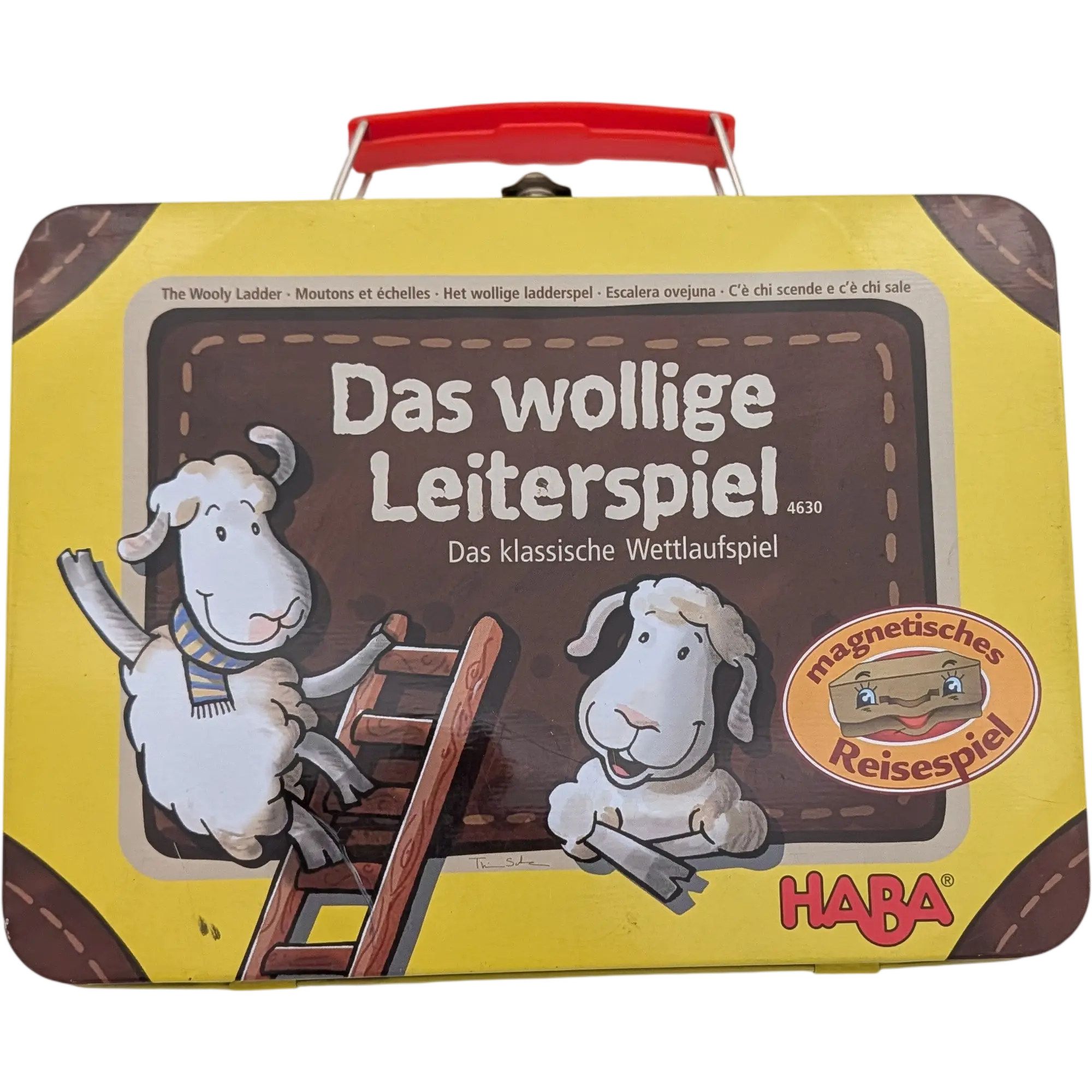 HABA Das wollige Leiterspiel Das klassische Wettlaufspiel 4630